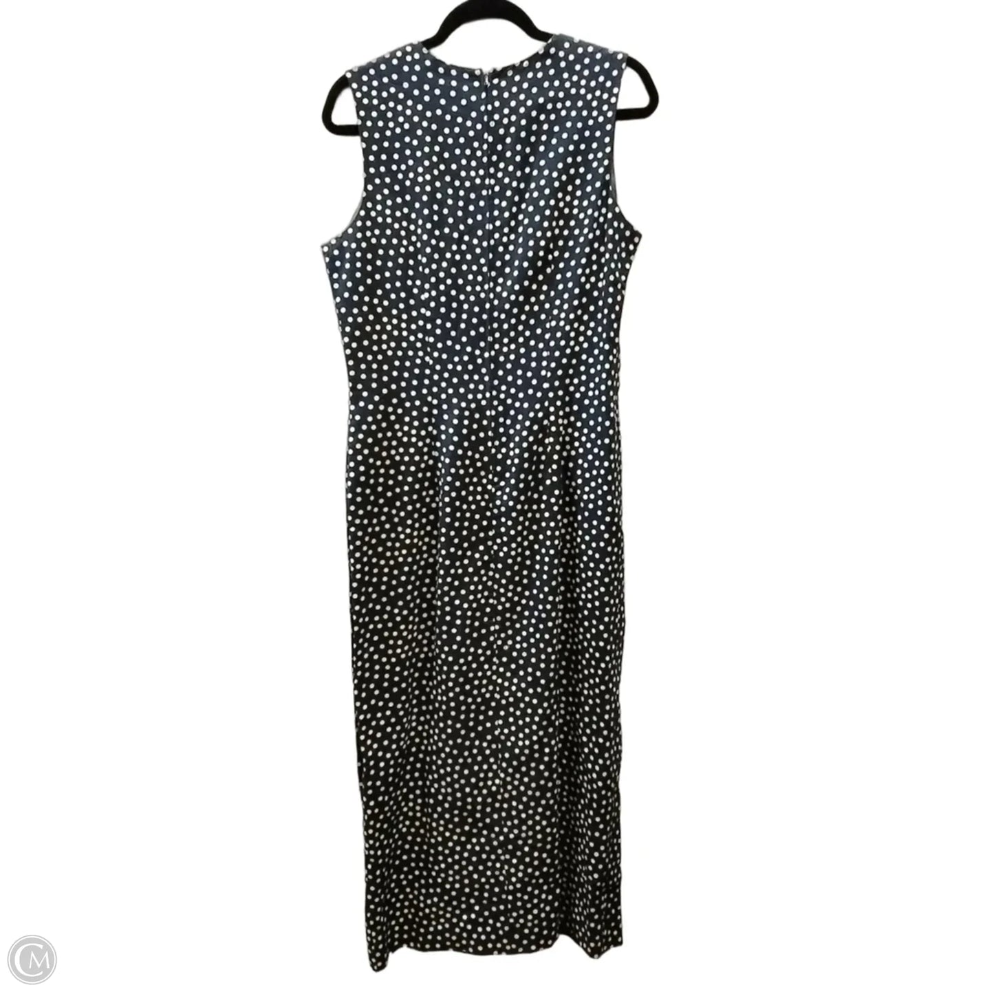Dress Casual Maxi By Maggy London In Polkadot Pattern, Size: 12