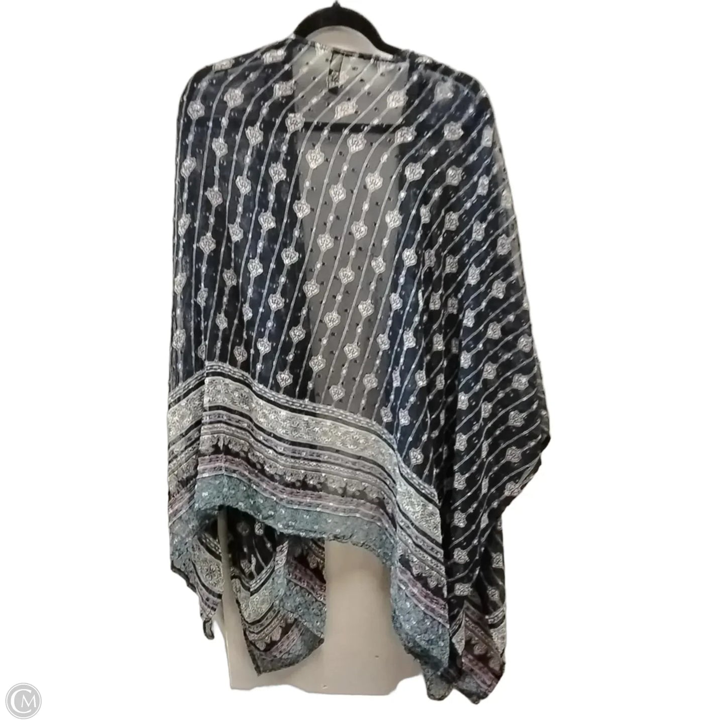 Shawl By Lane Bryant In Blue, Size: Onesize