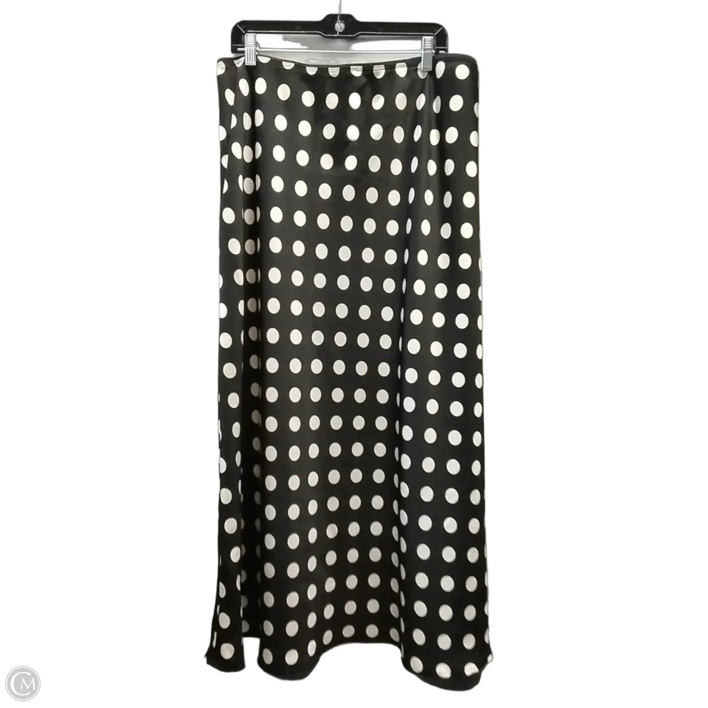 Skirt Maxi By A New Day In Black & Cream, Size: Xxl