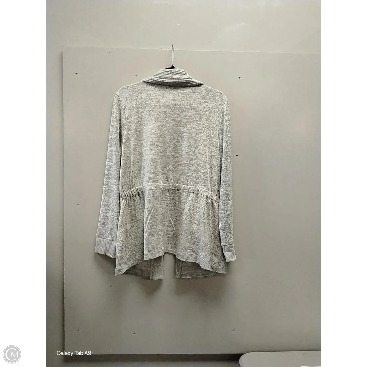 Cardigan By Chicos In Grey, Size: L