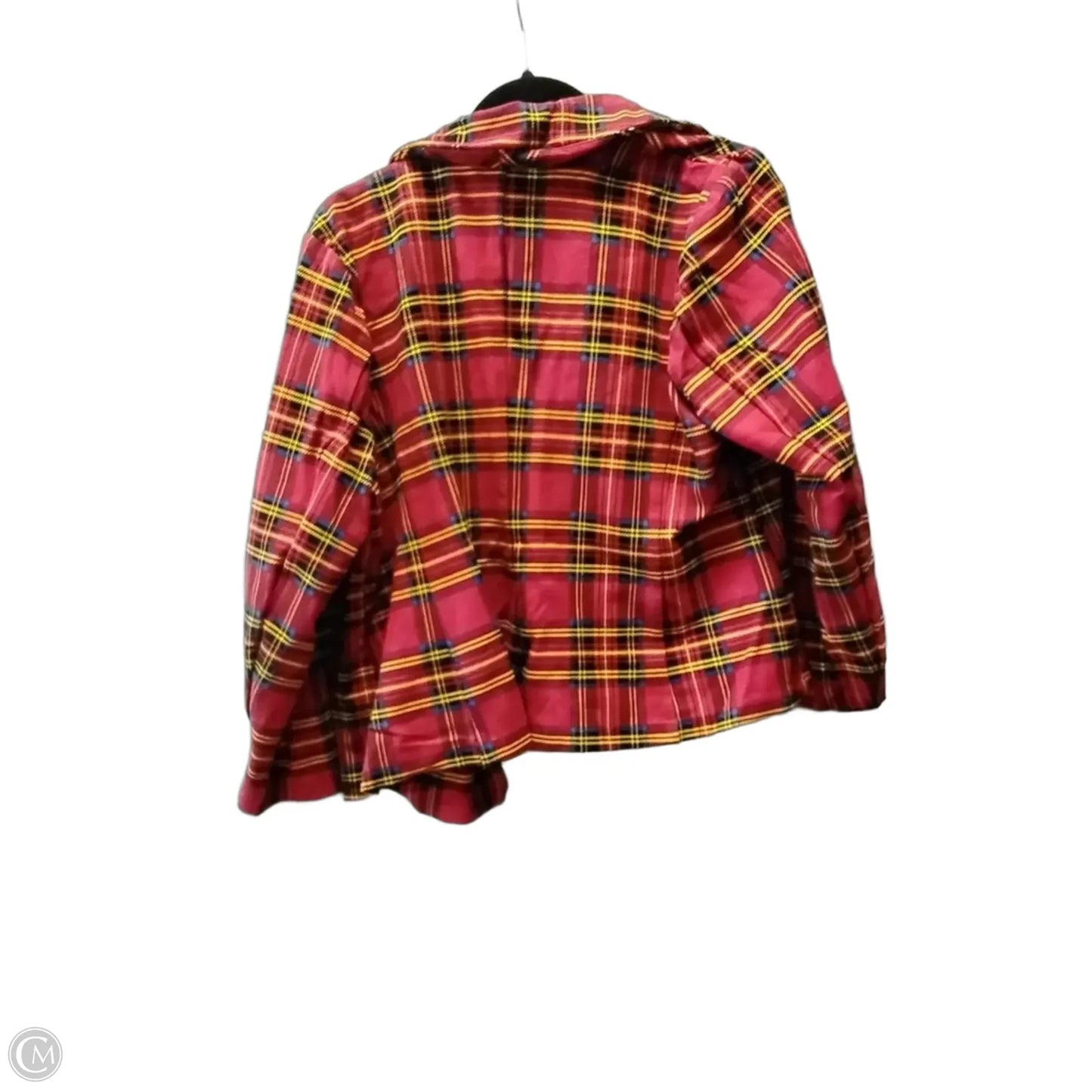 Jacket Other By Torrid In Plaid Pattern, Size: 1x