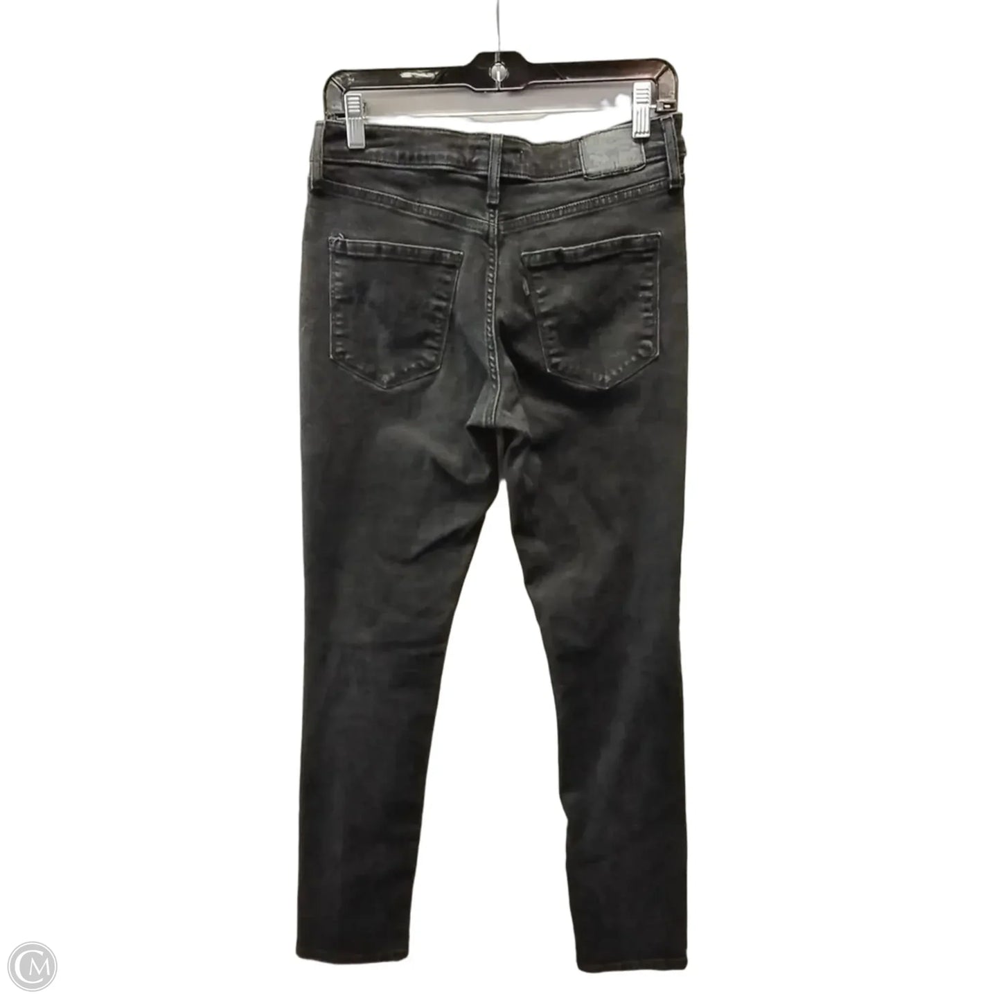 Jeans Skinny By Levis In Black, Size: 29