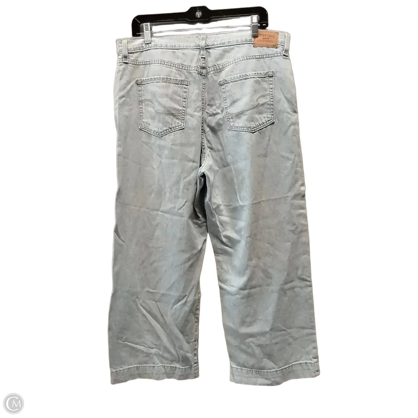 Jeans Straight By Cme In Blue Denim, Size: 12