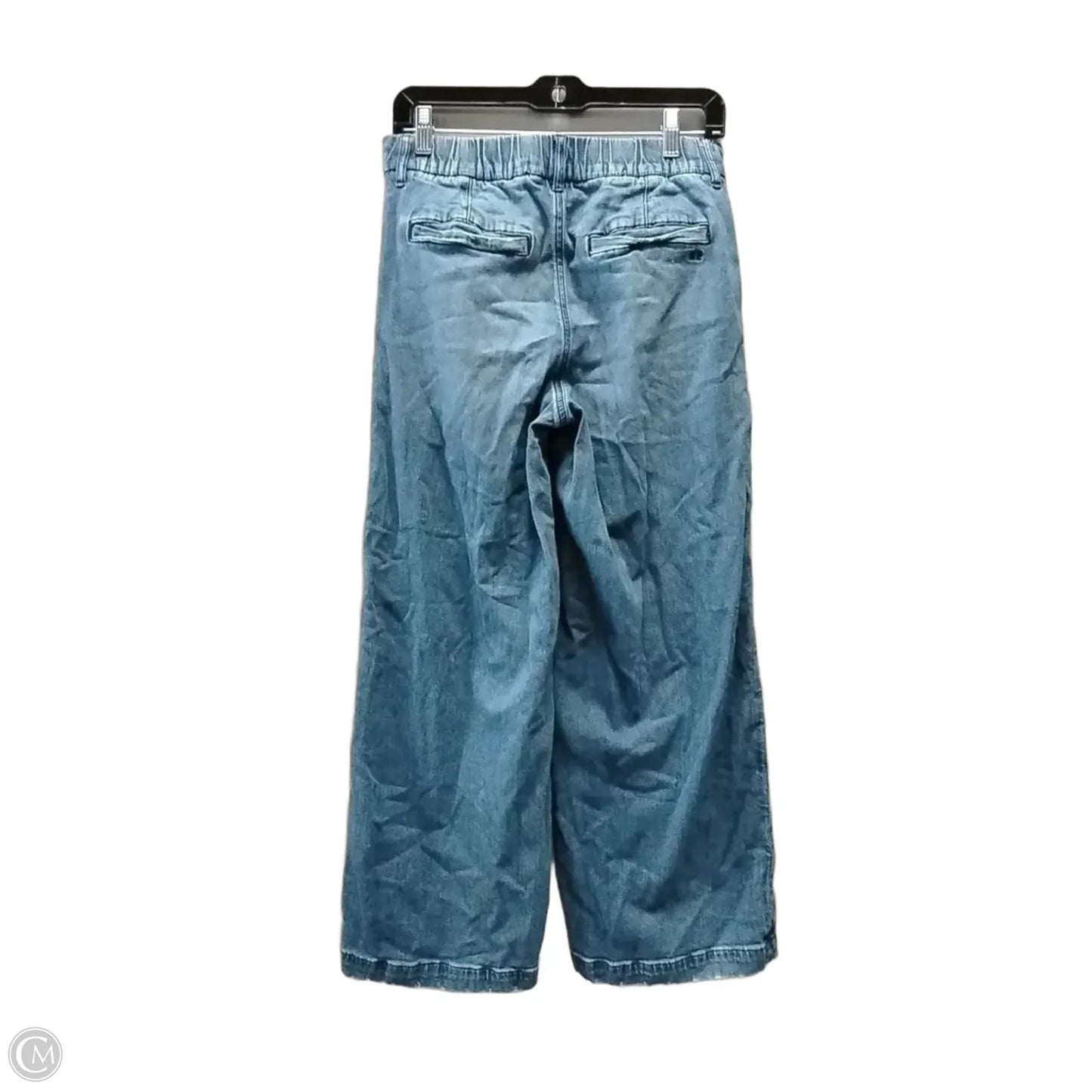 Jeans Straight By American Eagle In Blue Denim, Size: 2