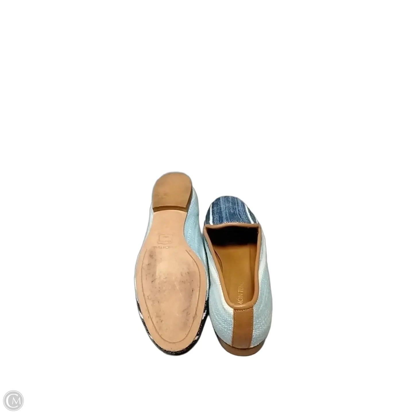 Shoes Flats By Cme In Blue, Size: 6