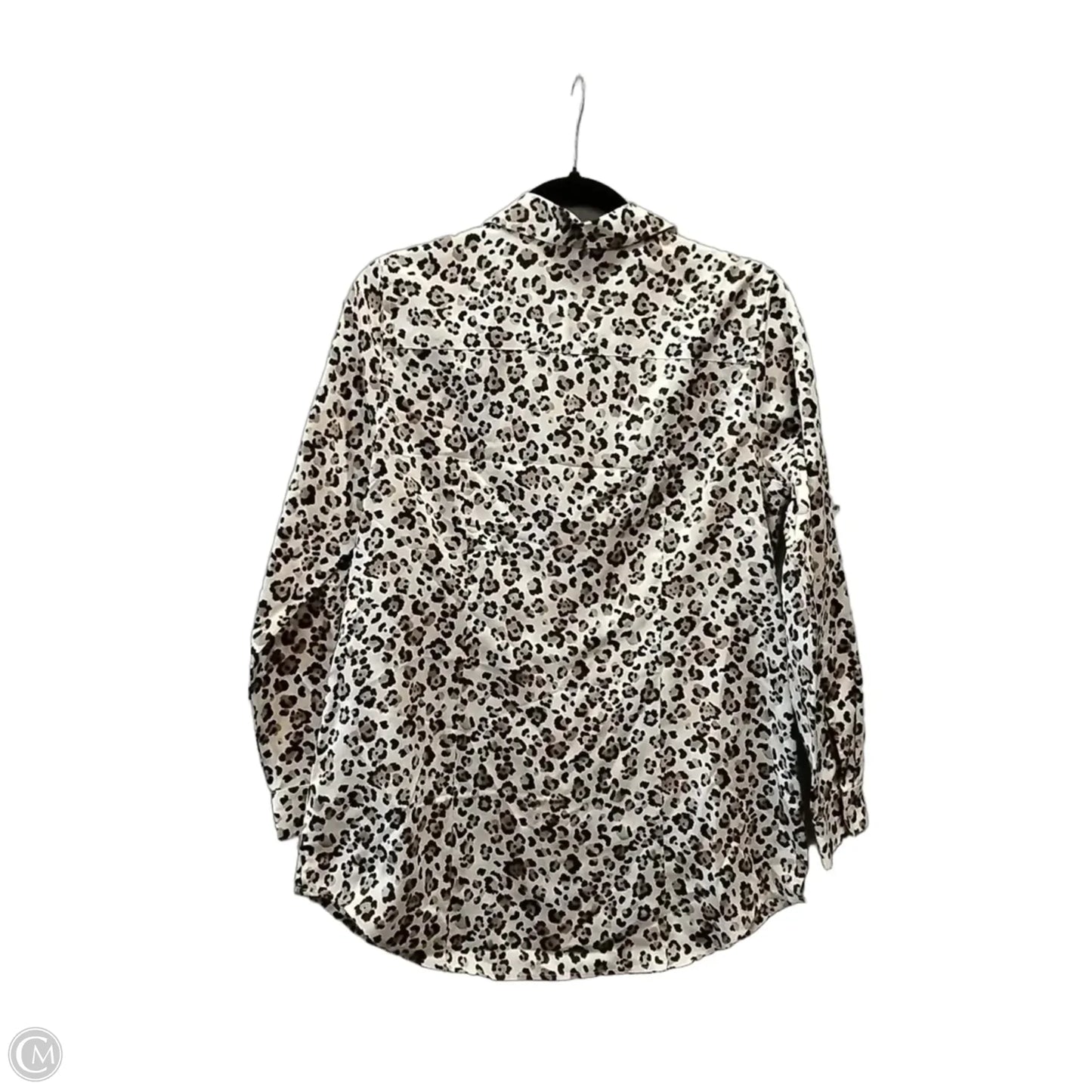 Top Long Sleeve By Chicos In Animal Print, Size: Xs