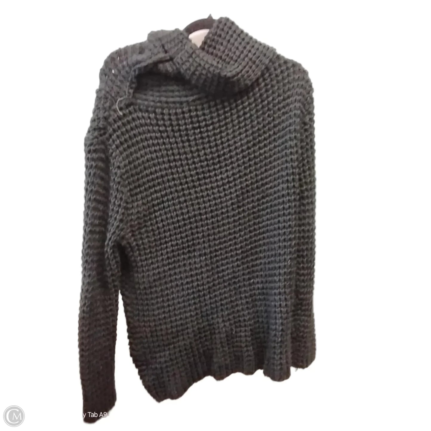 Sweatshirt Hoodie By Zenana In Black, Size: M