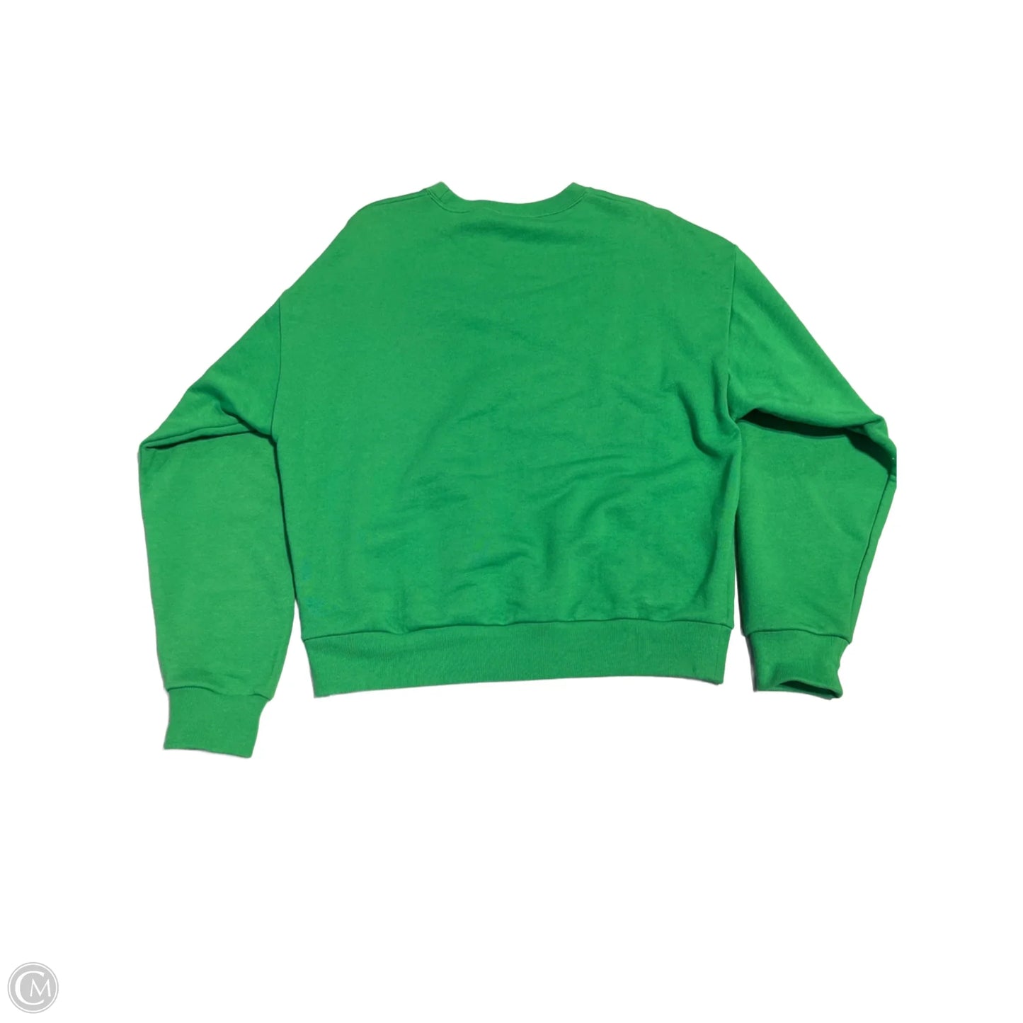 Sweatshirt Luxury Designer By Gucci In Green, Size: S