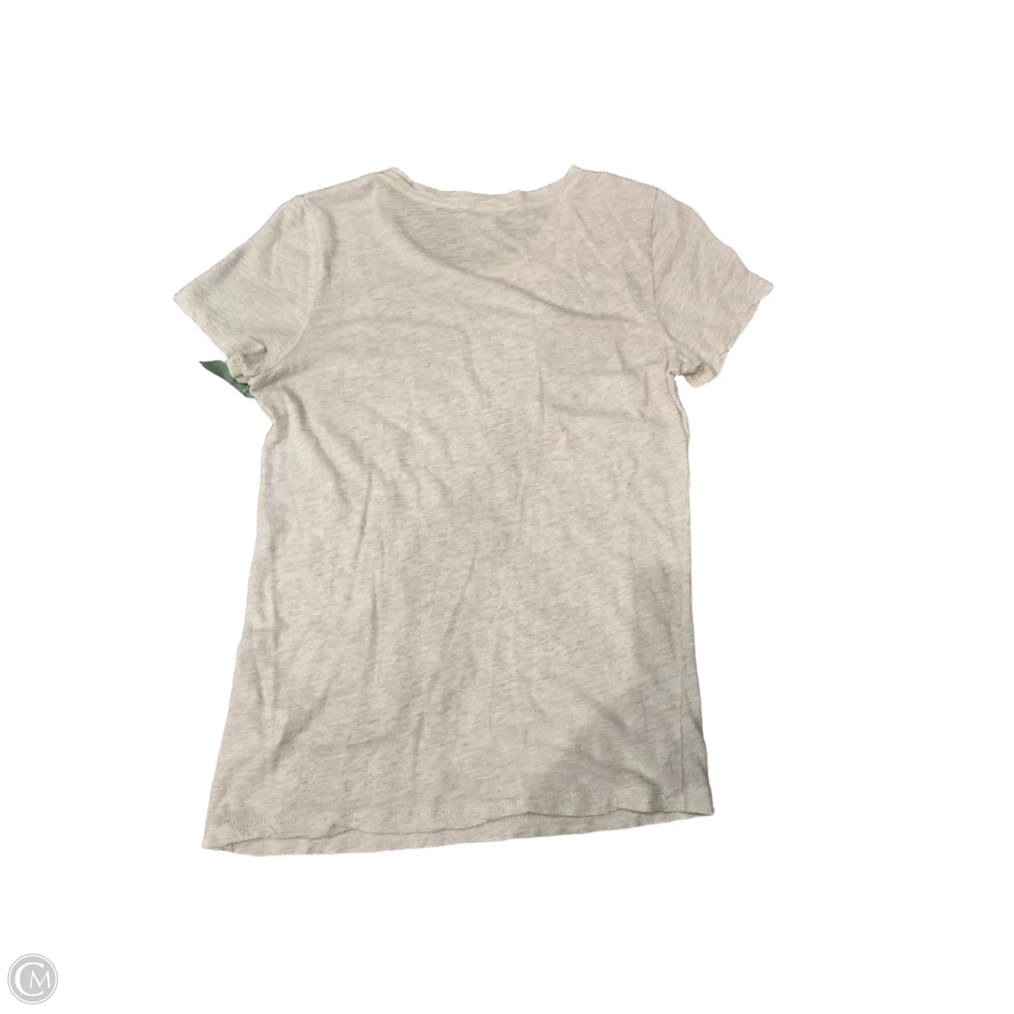 Top Short Sleeve By J. Crew In Cream, Size: Xs
