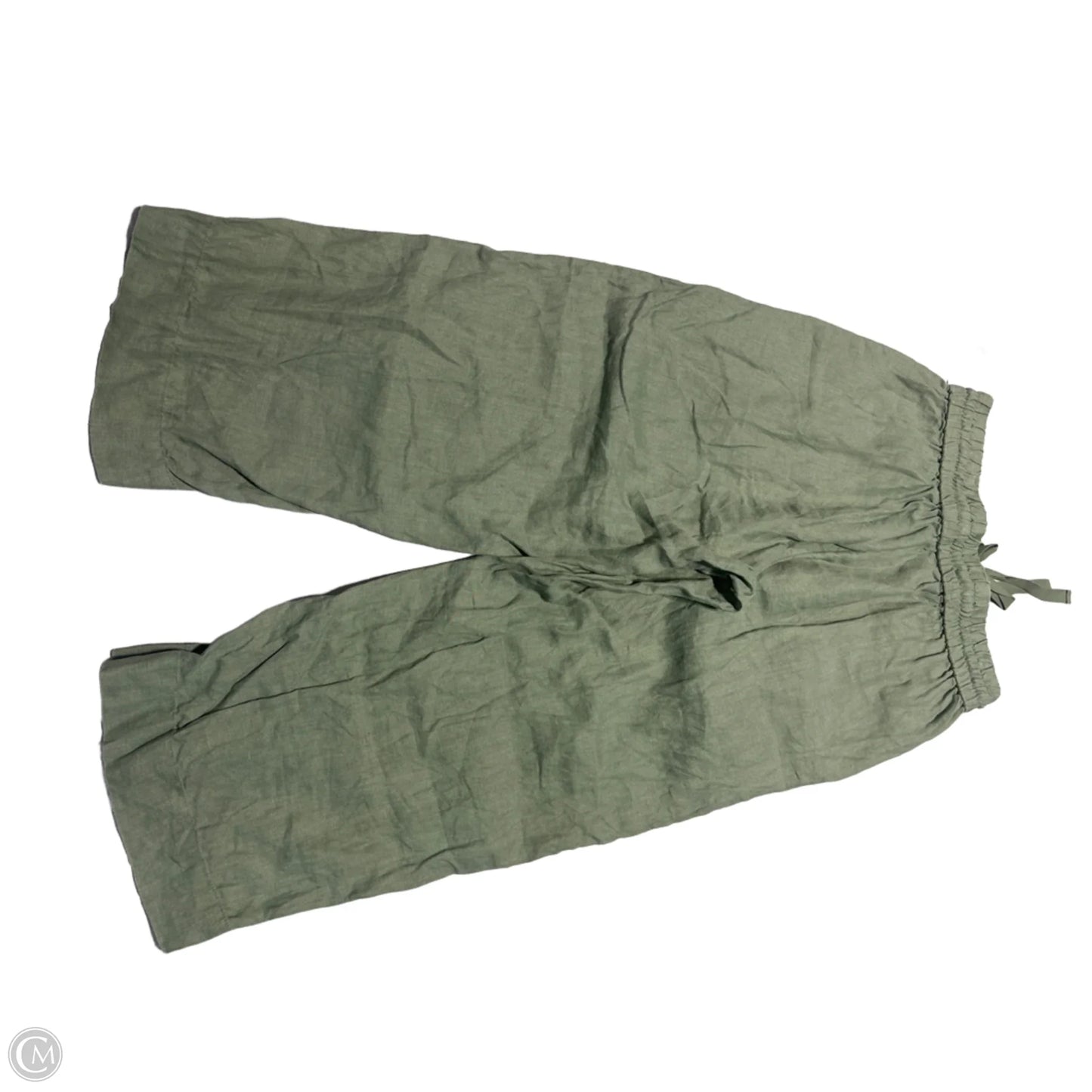 Pants Linen By J. Crew In Green, Size: Sp
