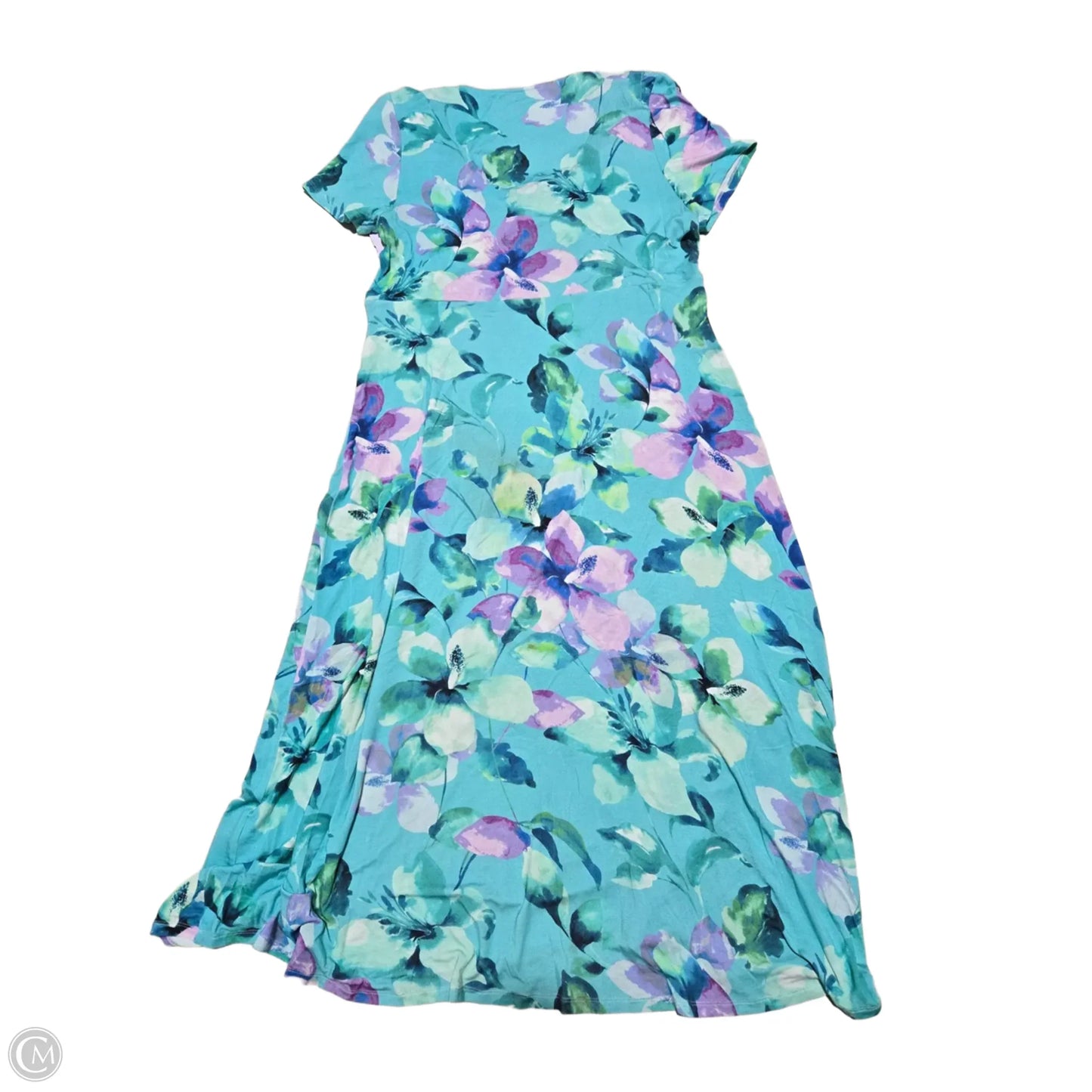 Dress Casual Maxi By Soft Surroundings In Teal, Size: L