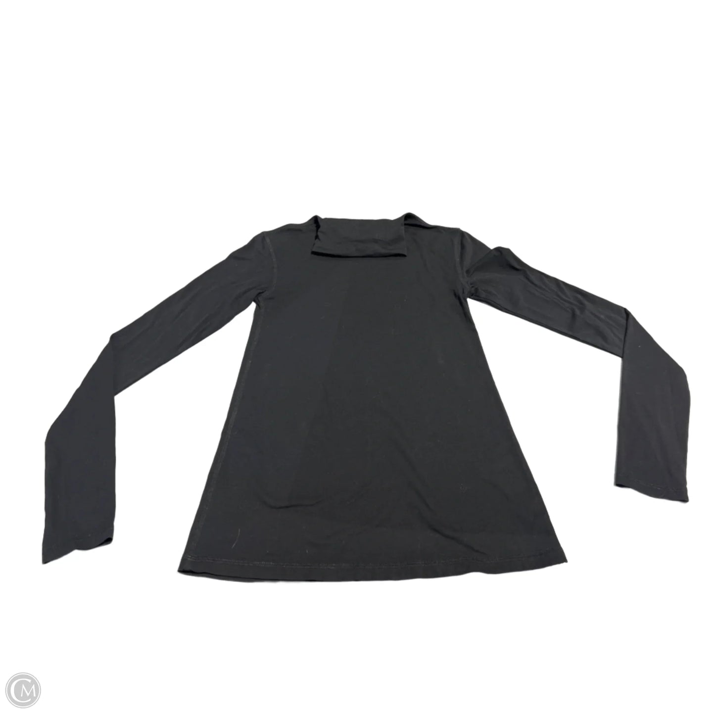 Top Long Sleeve By Vince In Black, Size: S