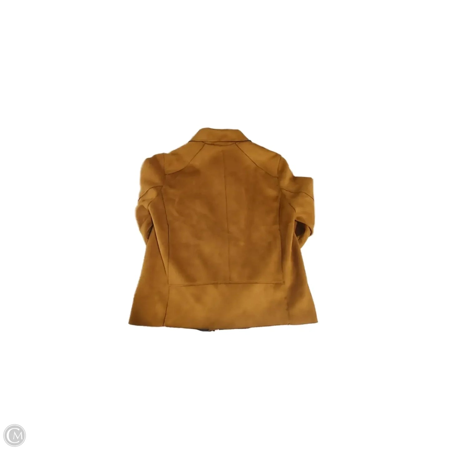 Jacket Moto By H&m In Brown, Size: Xs