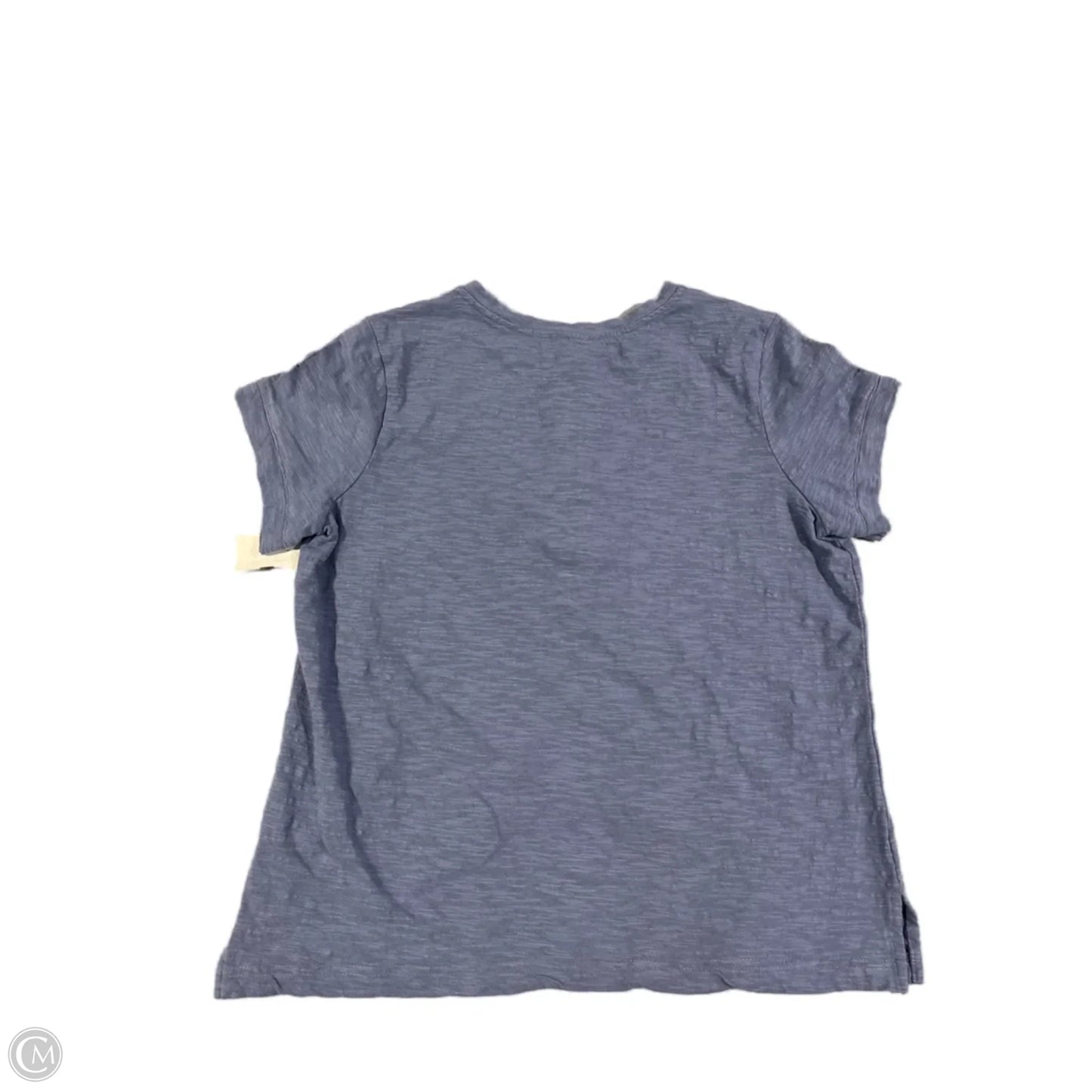 Top Short Sleeve Basic By Nine West In Blue, Size: M