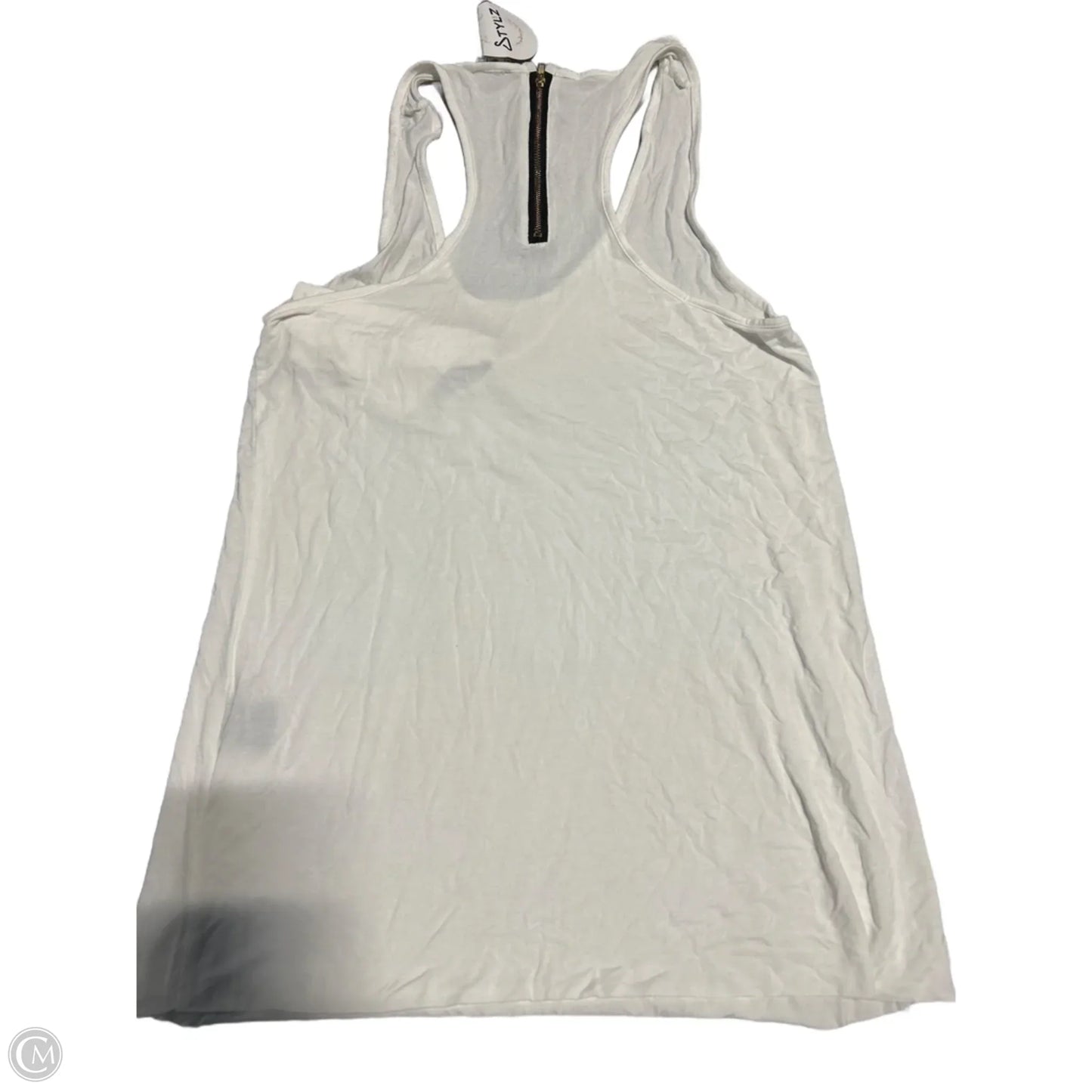 Tank Top By Pol In White, Size: M