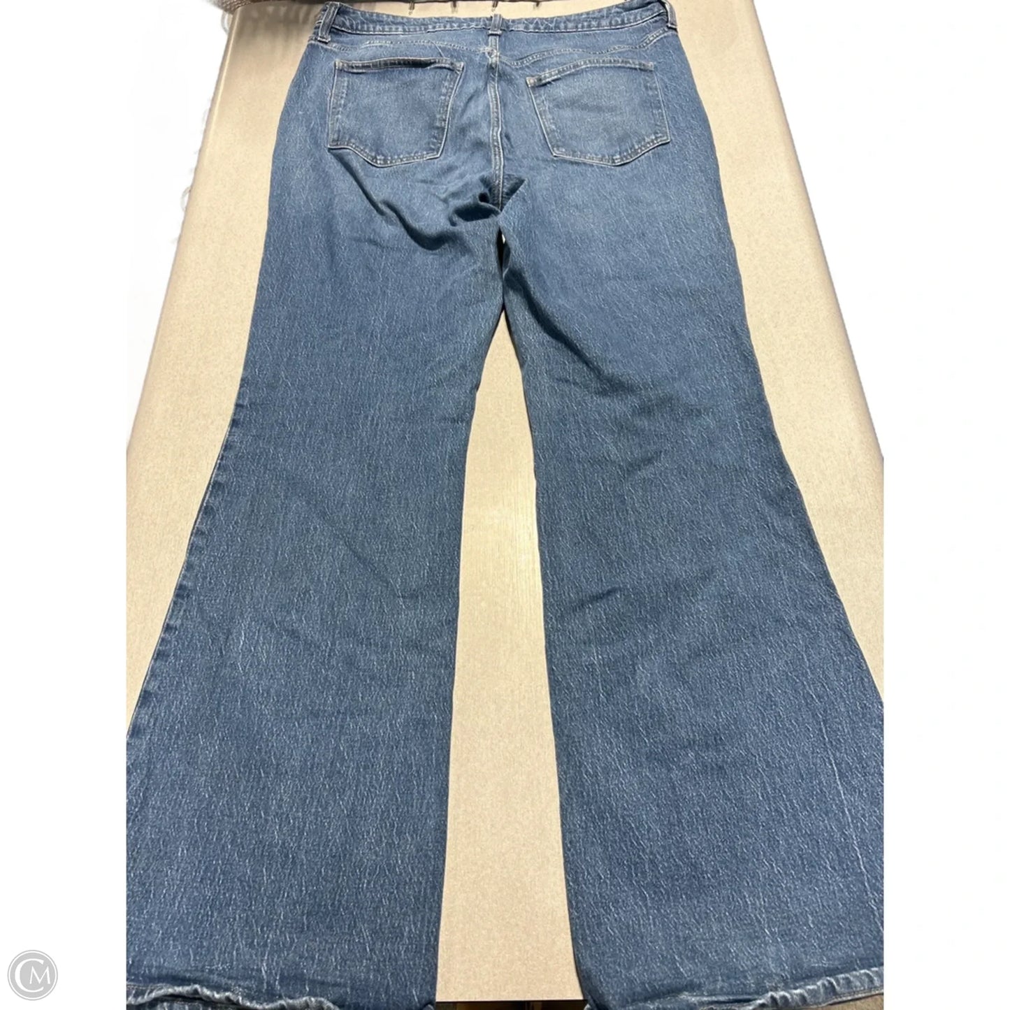 Jeans Flared By Universal Thread In Blue Denim, Size: 16l