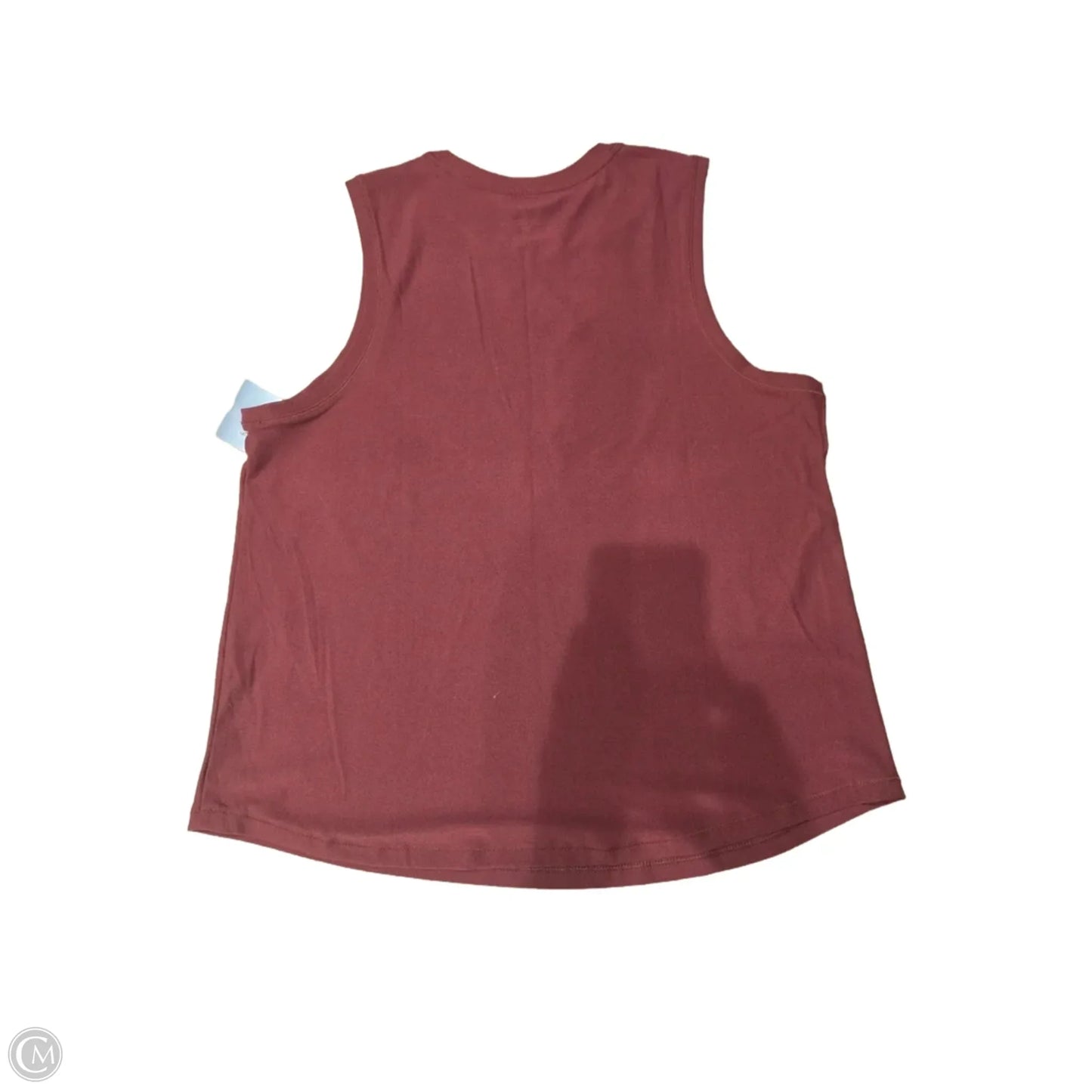 Tank Top By Banana Republic In Maroon, Size: M
