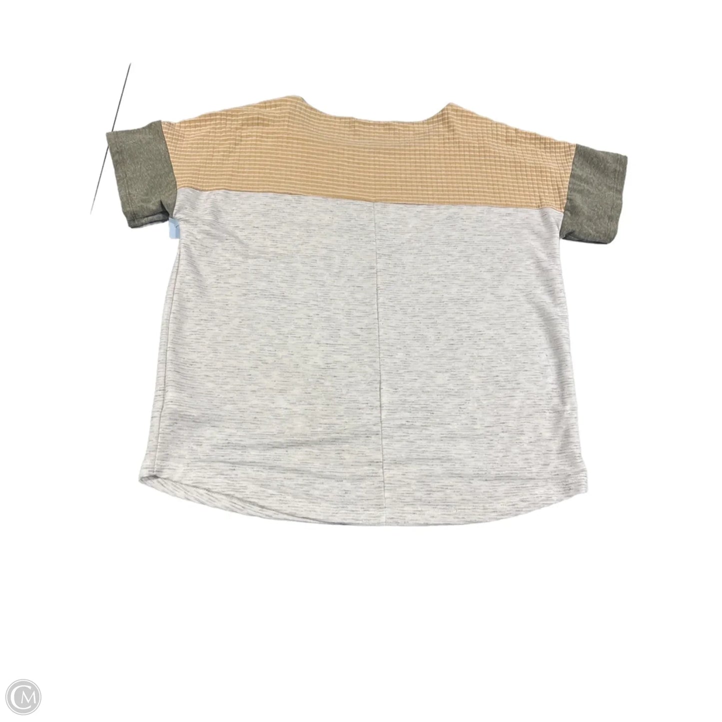 Top Short Sleeve Basic By Staccato In Grey, Size: M