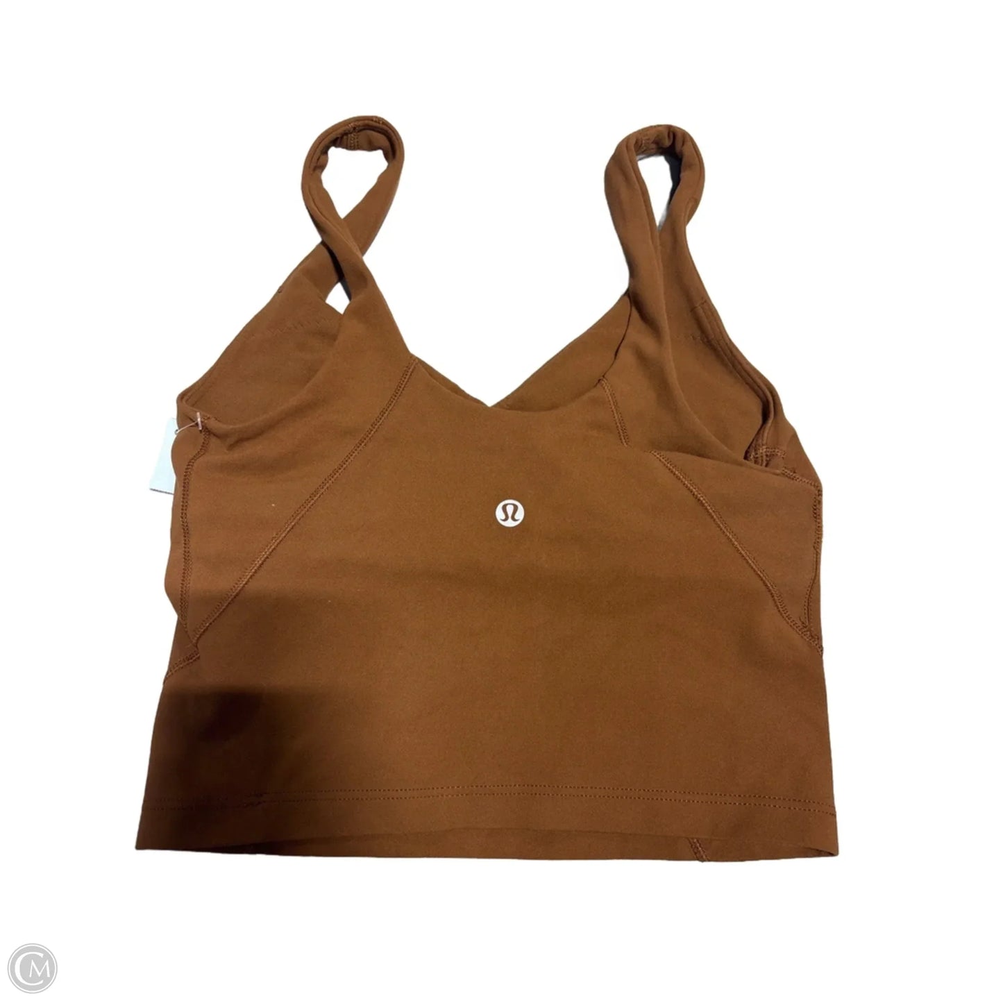 Athletic Tank Top By Lululemon In Brown, Size: 2