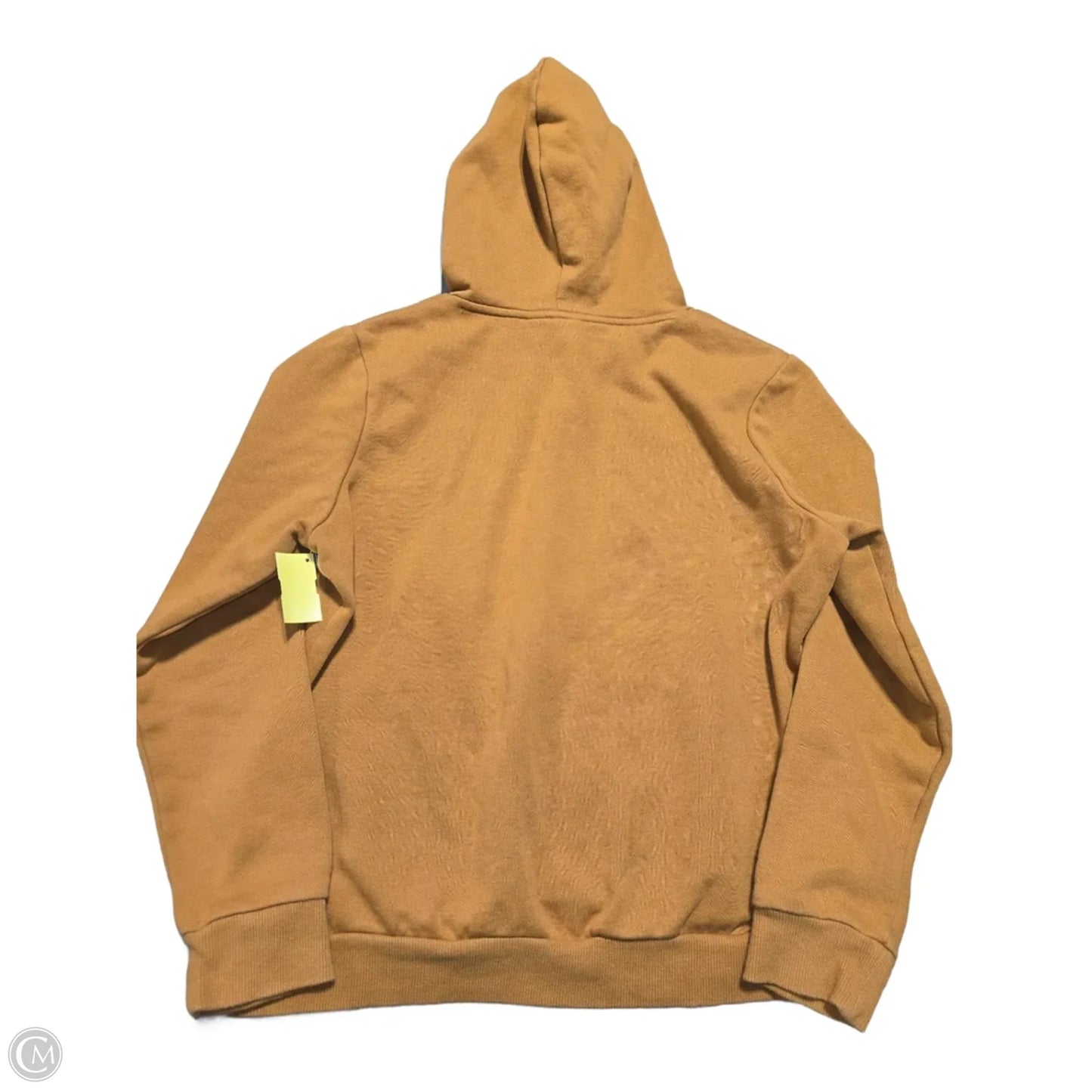 Sweatshirt Hoodie By Puma In Tan, Size: L