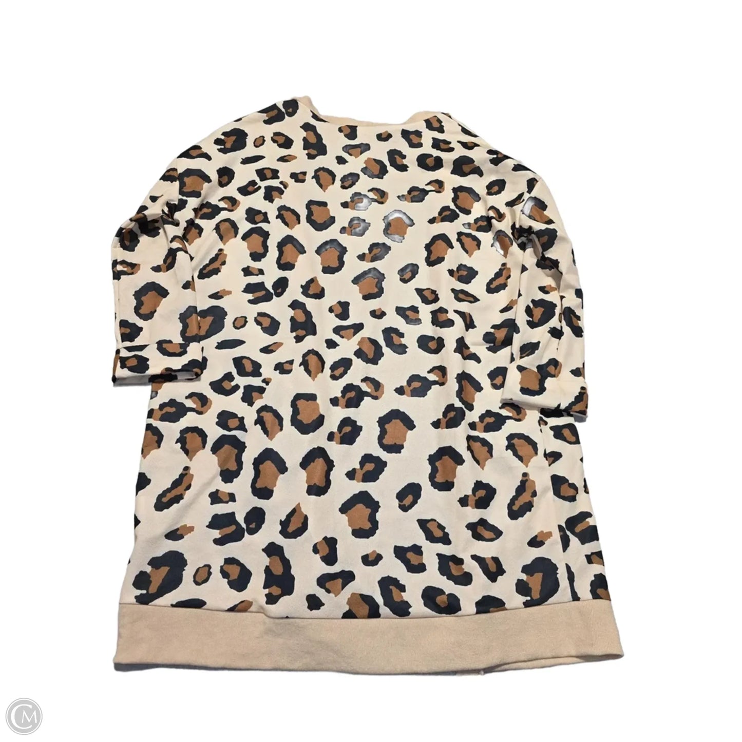Cardigan By Cmf In Animal Print, Size: L