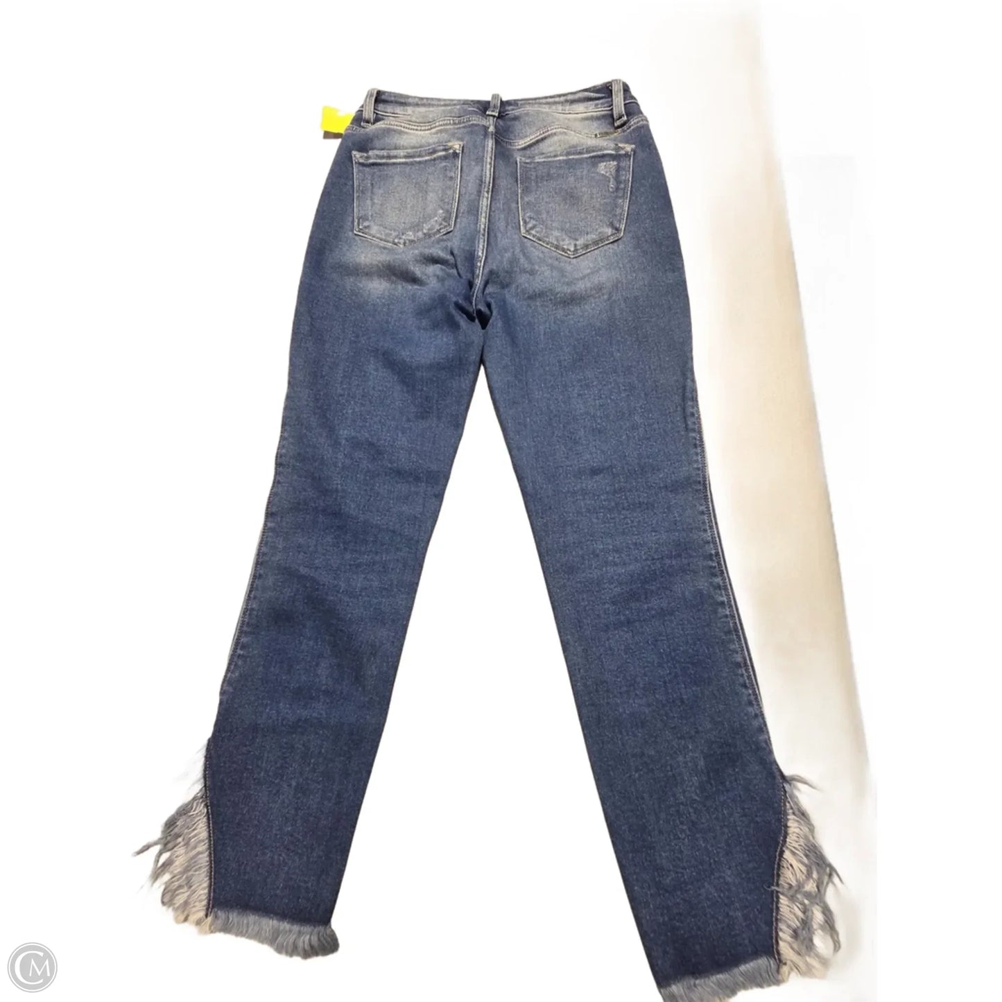 Jeans Cropped By Kancan In Blue Denim, Size: 6