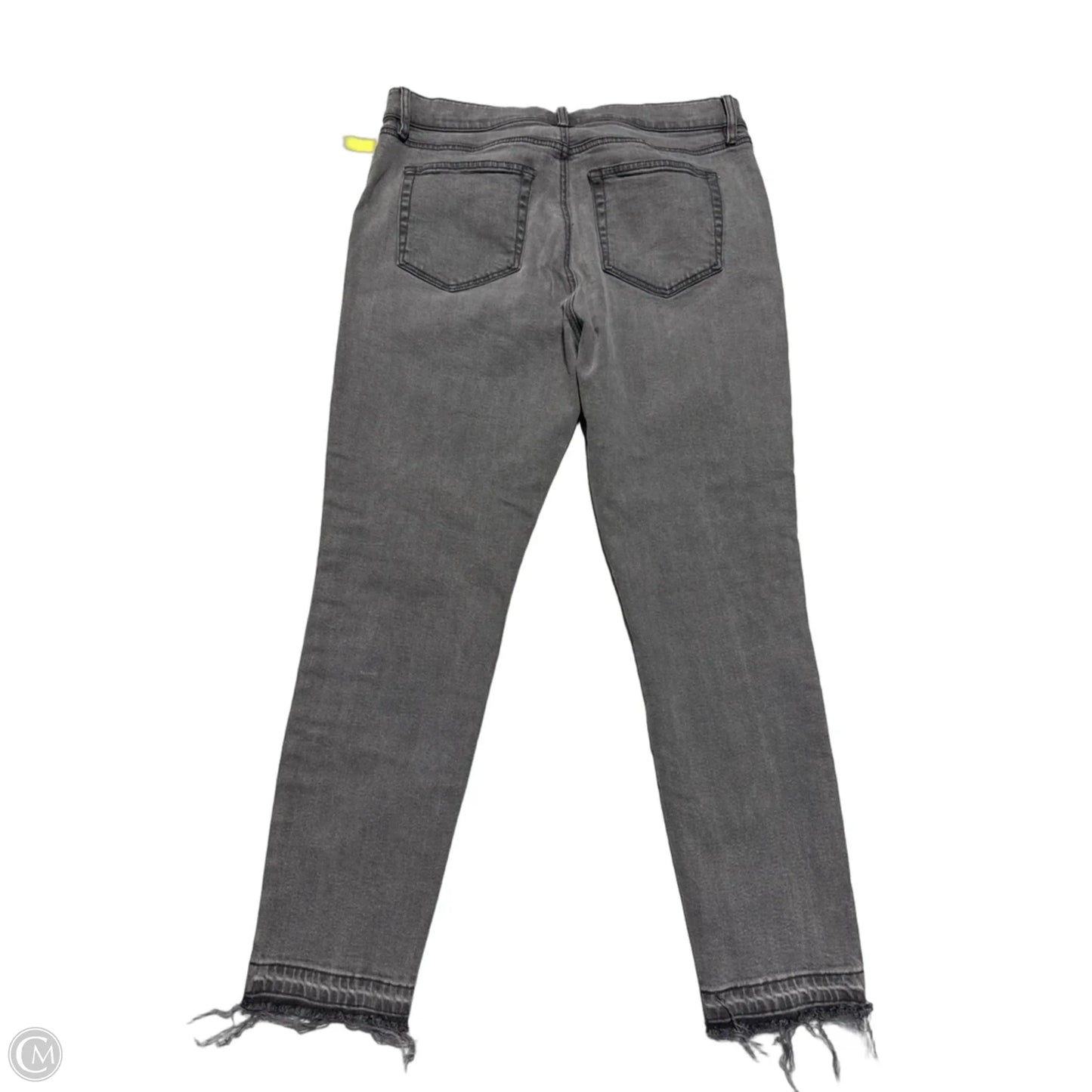 Jeans Skinny By Loft In Grey Denim, Size: 8