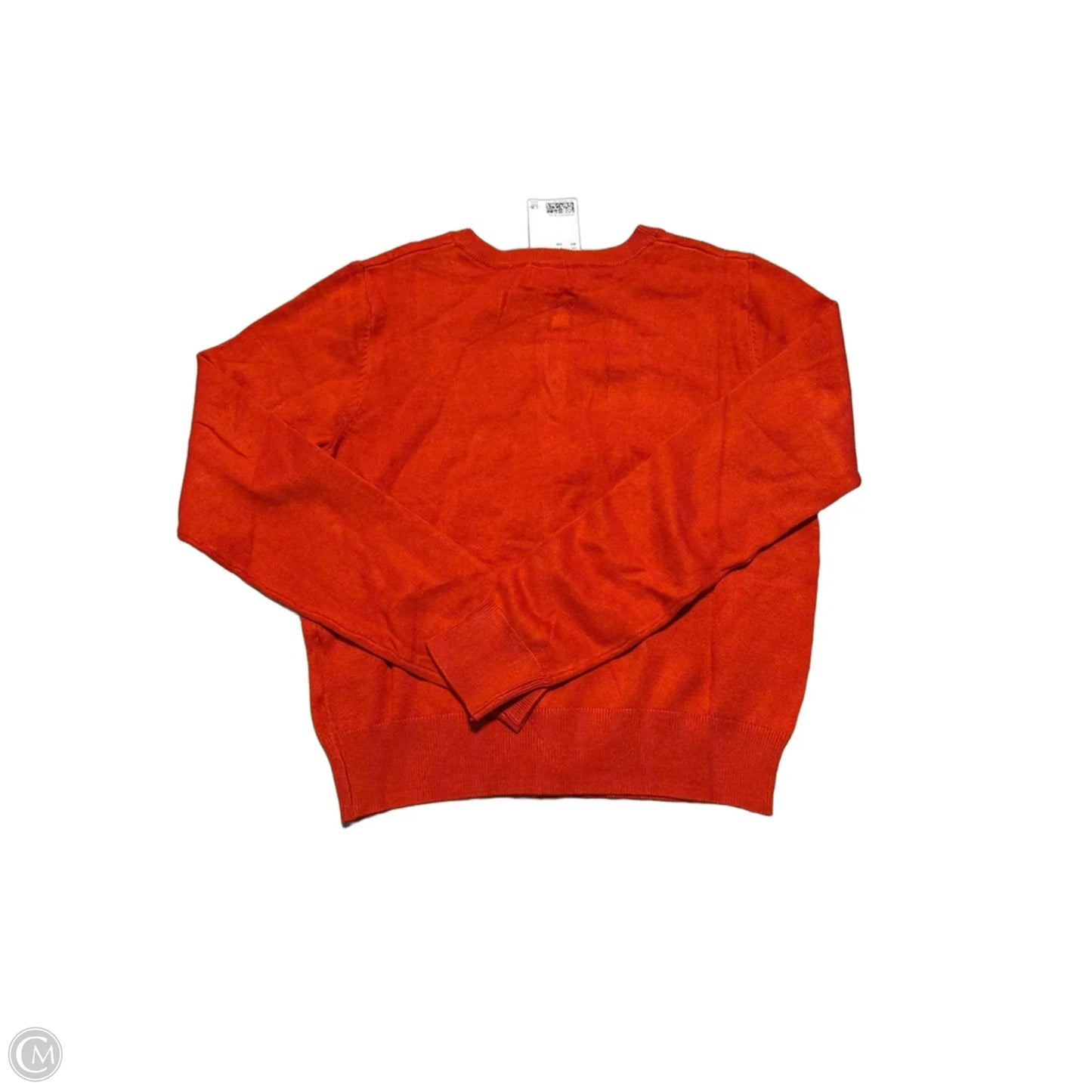 Cardigan By H&m In Orange, Size: S