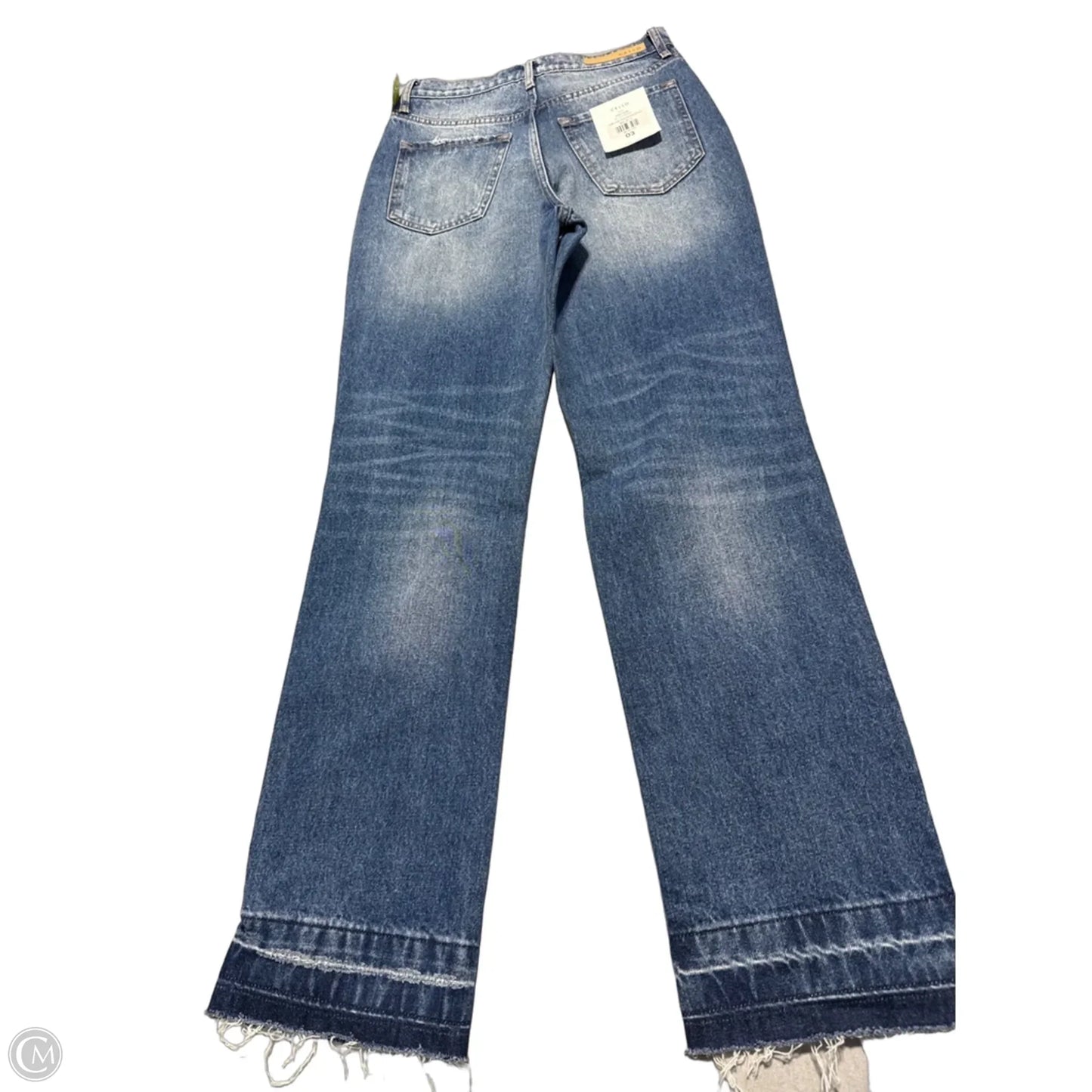 Jeans Boyfriend By Cello In Blue Denim, Size: 2