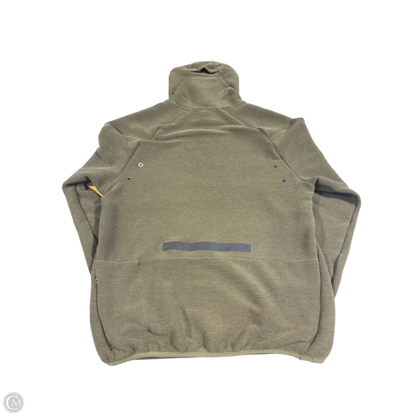 Sweatshirt Hoodie By Nike In Green, Size: S