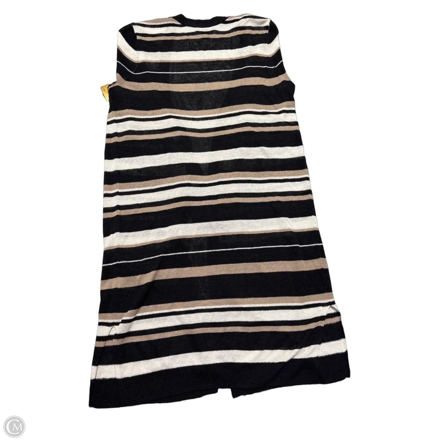 Cardigan By Halogen In Striped Pattern, Size: Xs