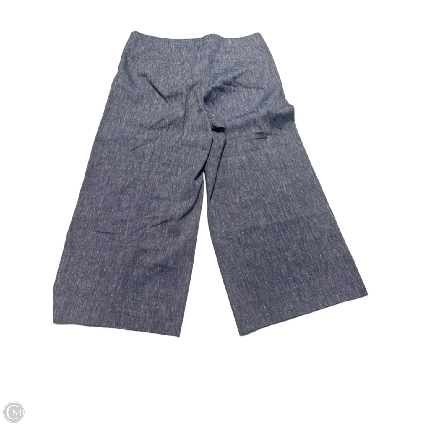 Pants Cropped By Ann Taylor In Blue, Size: 8p
