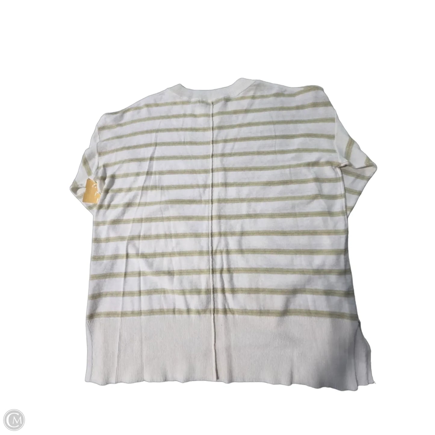 Top Long Sleeve By Be Cool In Striped Pattern, Size: L