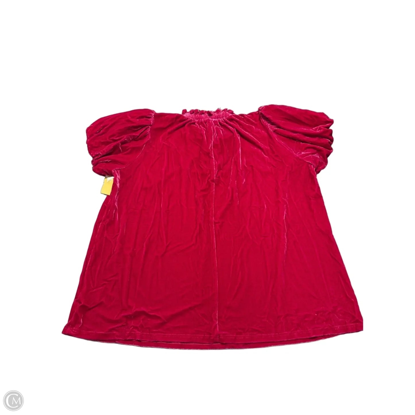 Top Short Sleeve By Entro In Pink, Size: Xl