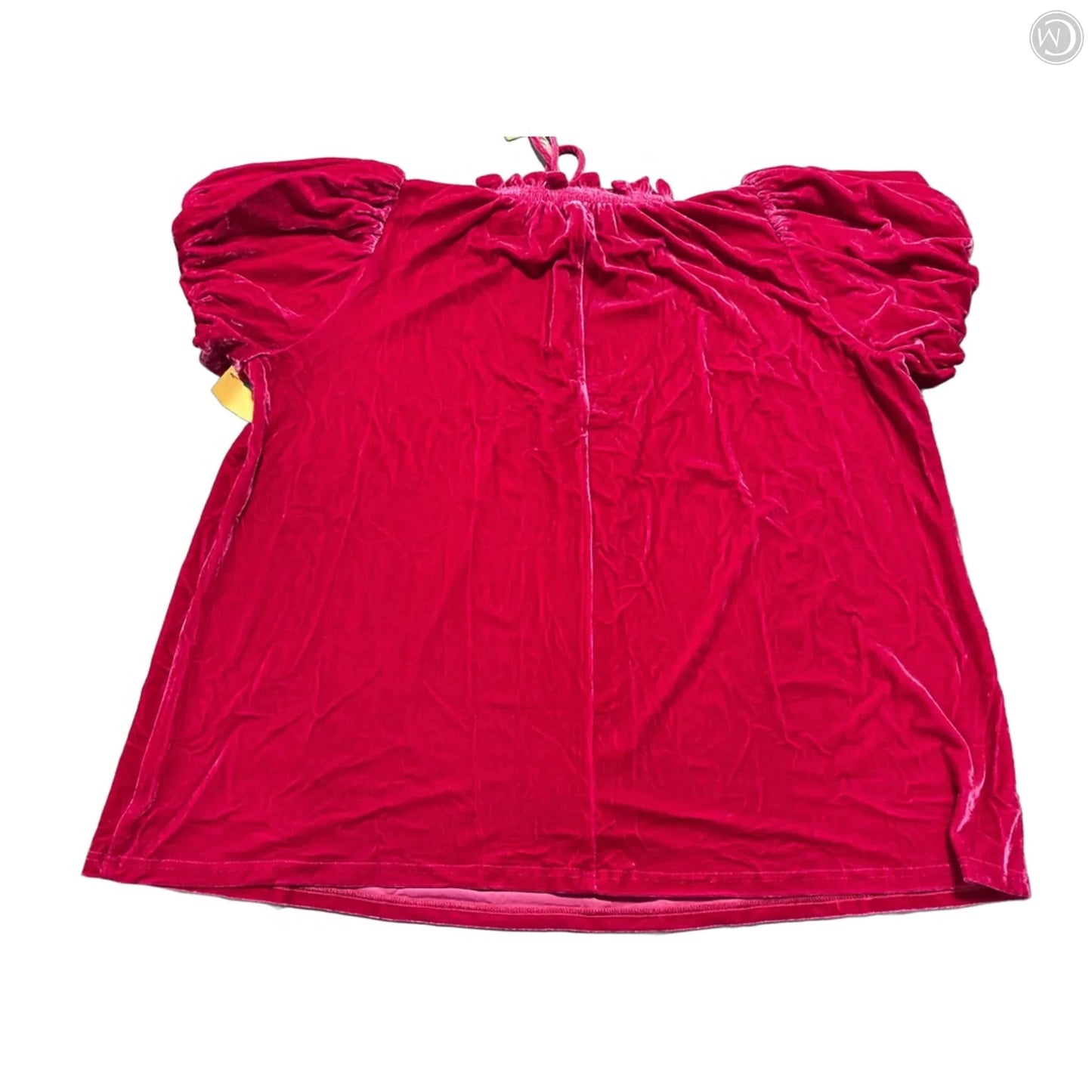 Top Short Sleeve By Entro In Pink, Size: Xl