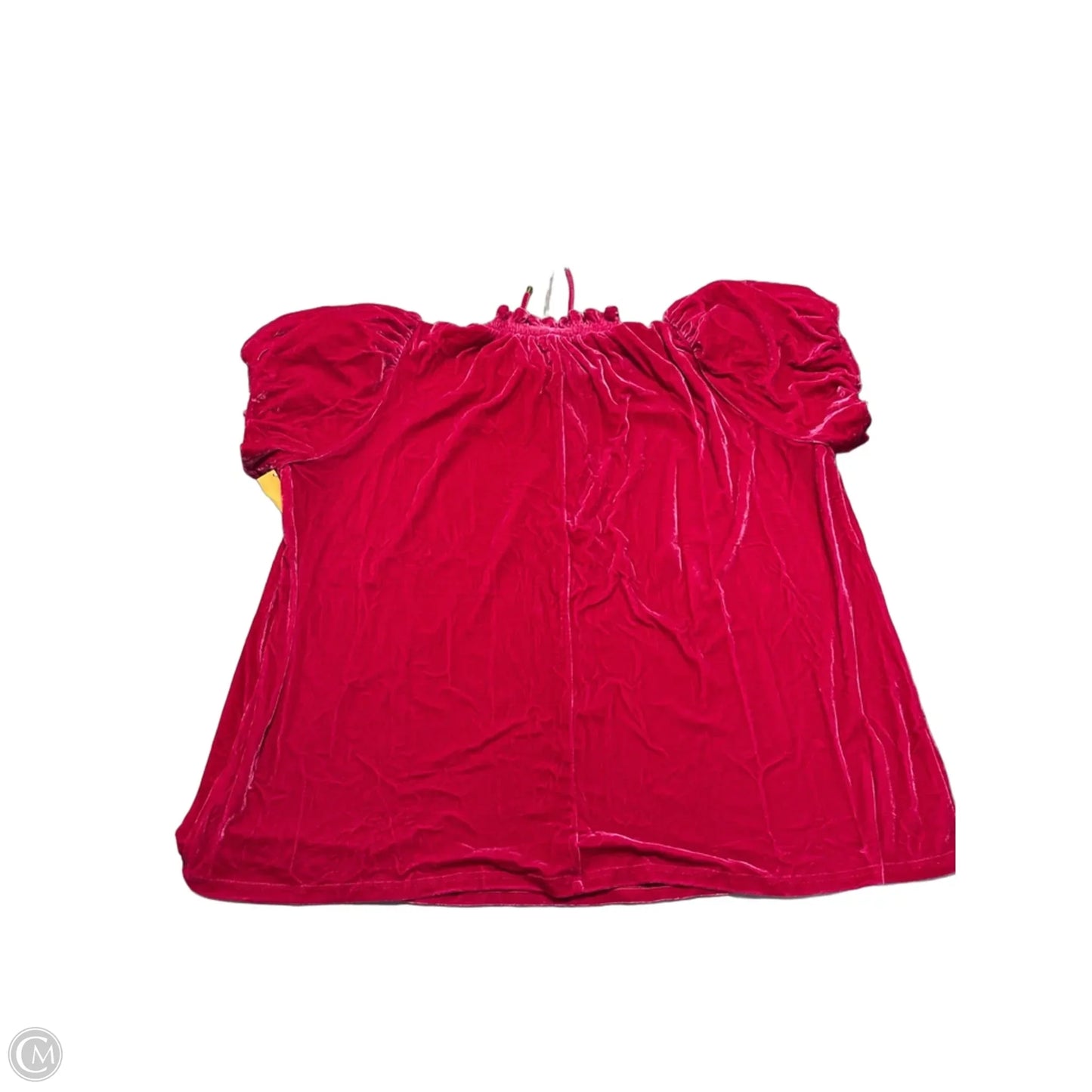 Top Short Sleeve By Entro In Pink, Size: 2x