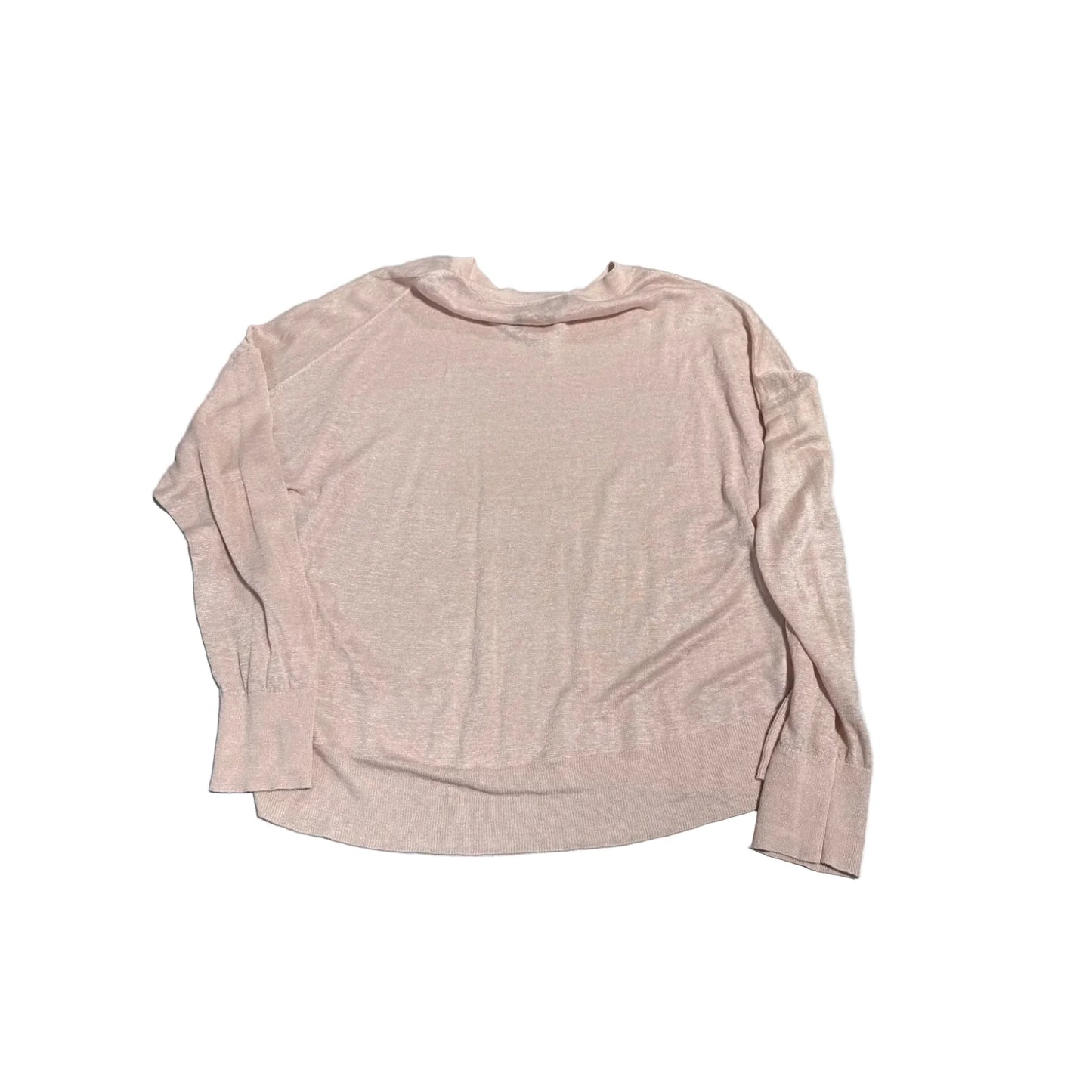 Sweater By Theory In Pink, Size: L
