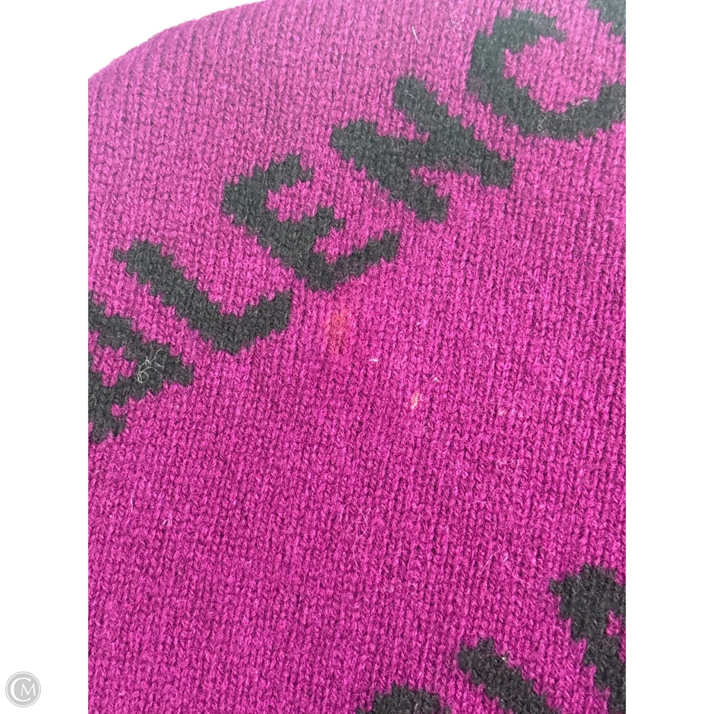 Sweater Luxury Designer By Balenciaga In Purple, Size: Osfm