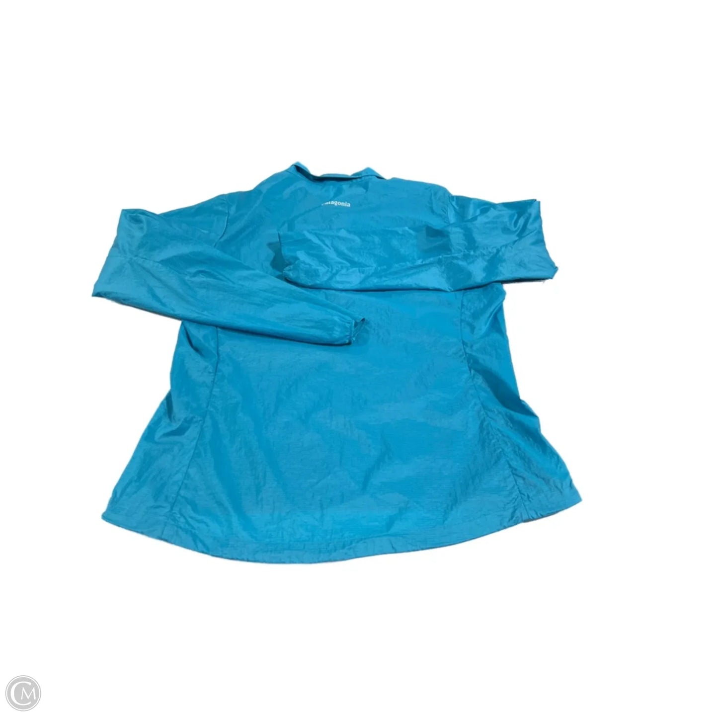 Top Long Sleeve By Patagonia In Blue, Size: M