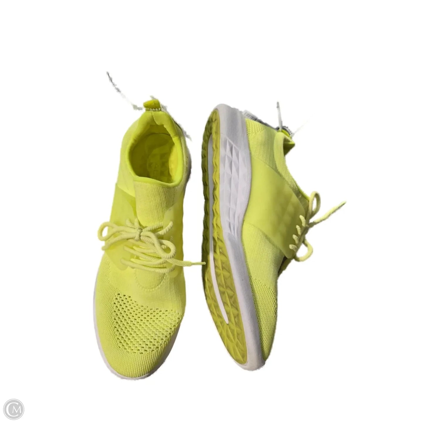 Shoes Sneakers By Aldo In Yellow, Size: 10