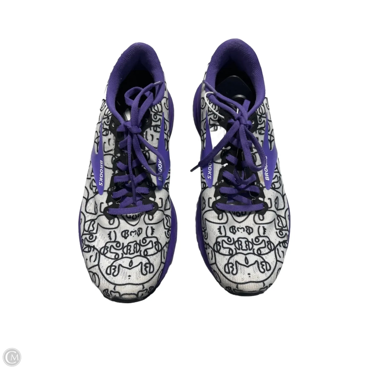 Shoes Athletic By Brooks In Purple, Size: 8
