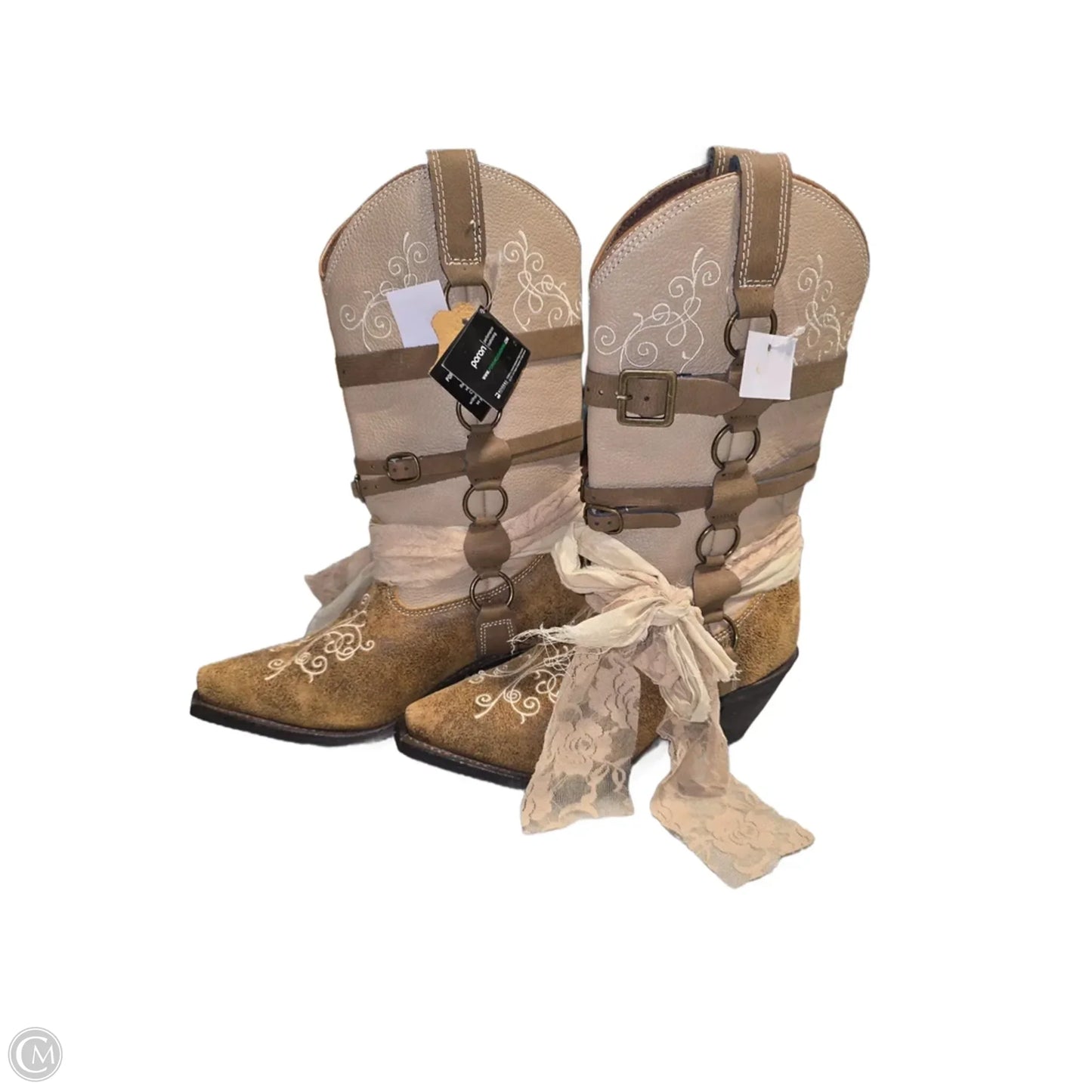 Boots Western By Cmb In Brown, Size: 6