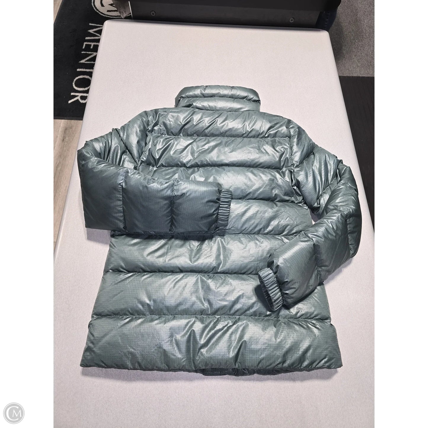 Coat Puffer & Quilted By J. Crew In Blue, Size: Xs