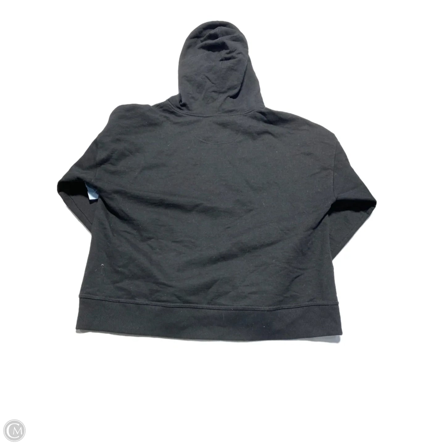 Sweatshirt Hoodie By Champion In Black, Size: L