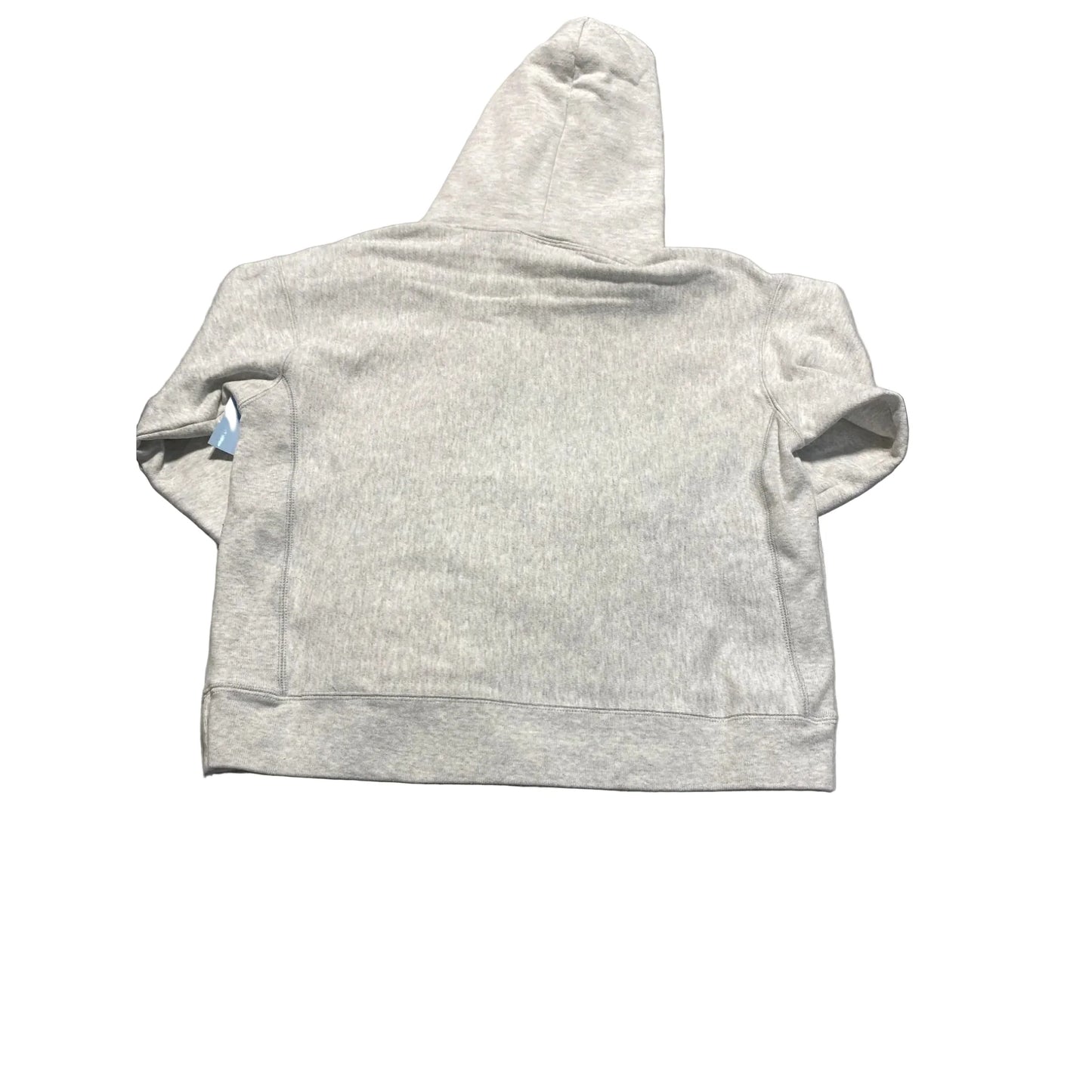 Sweatshirt Hoodie By Champion In Grey, Size: L