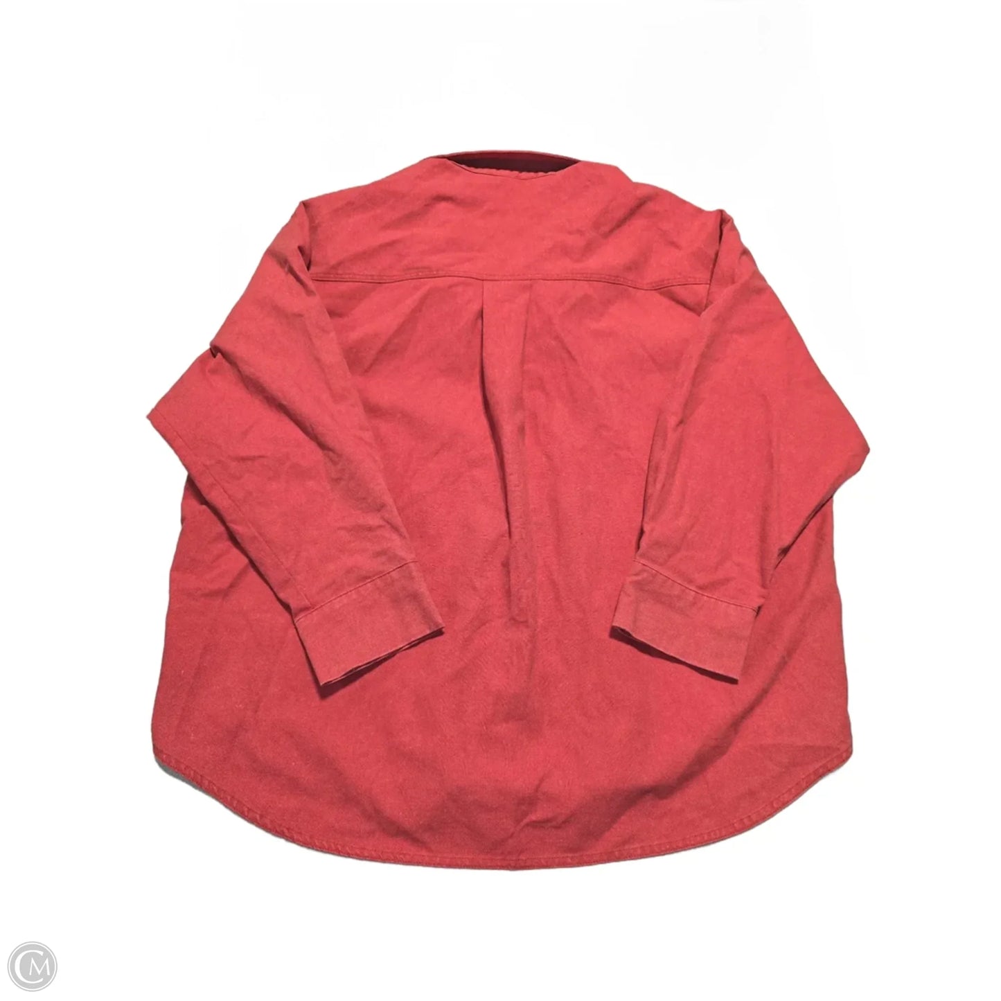 Top Long Sleeve By She + Sky In Red, Size: M