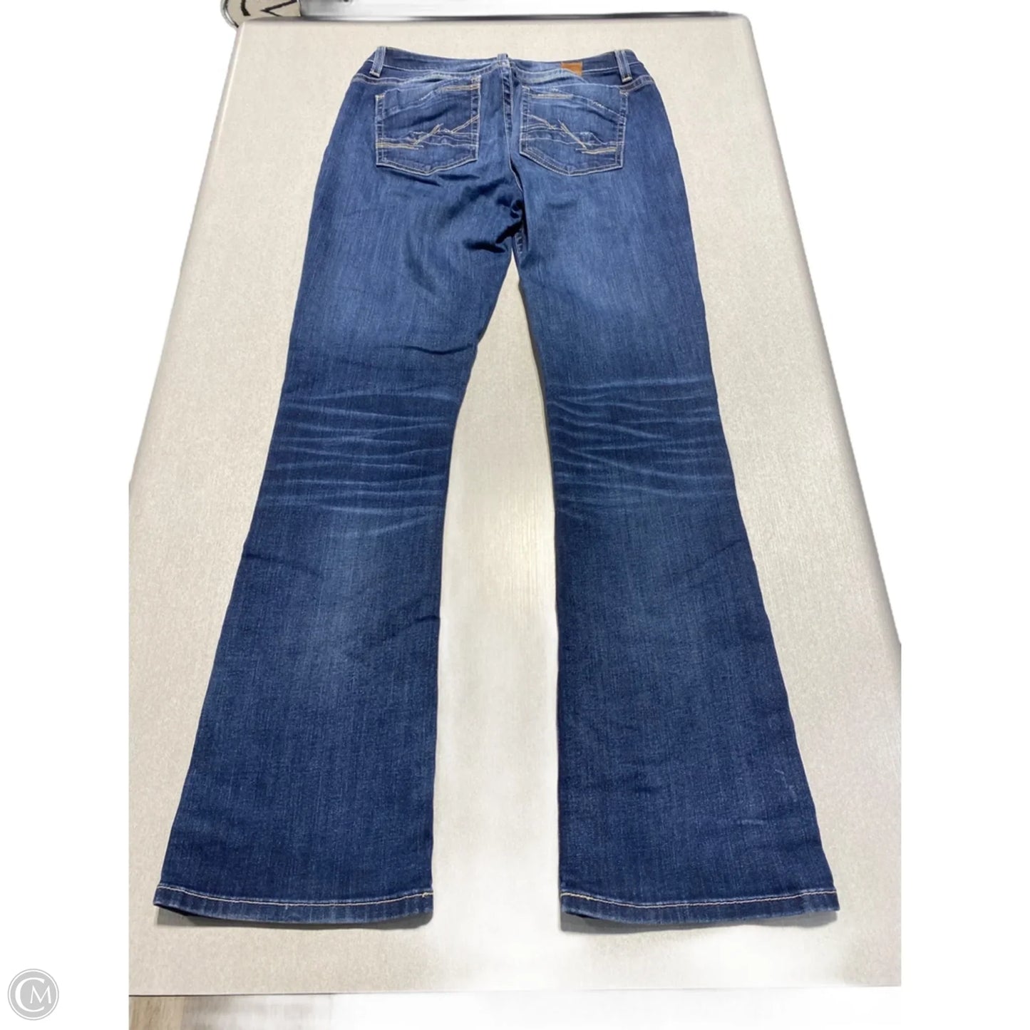 Jeans Boot Cut By Bke In Blue Denim, Size: 8