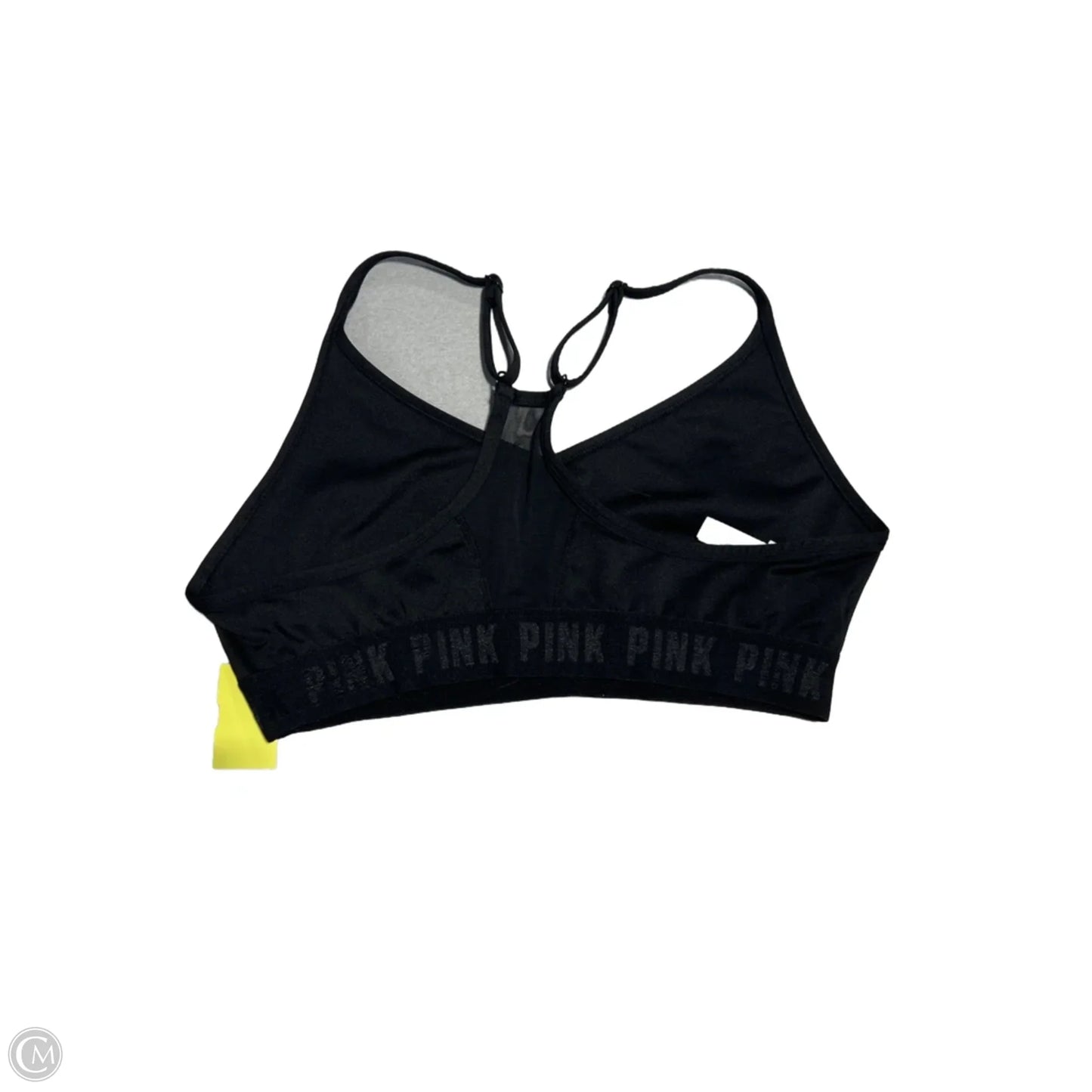 Athletic Bra By Pink In Black, Size: L