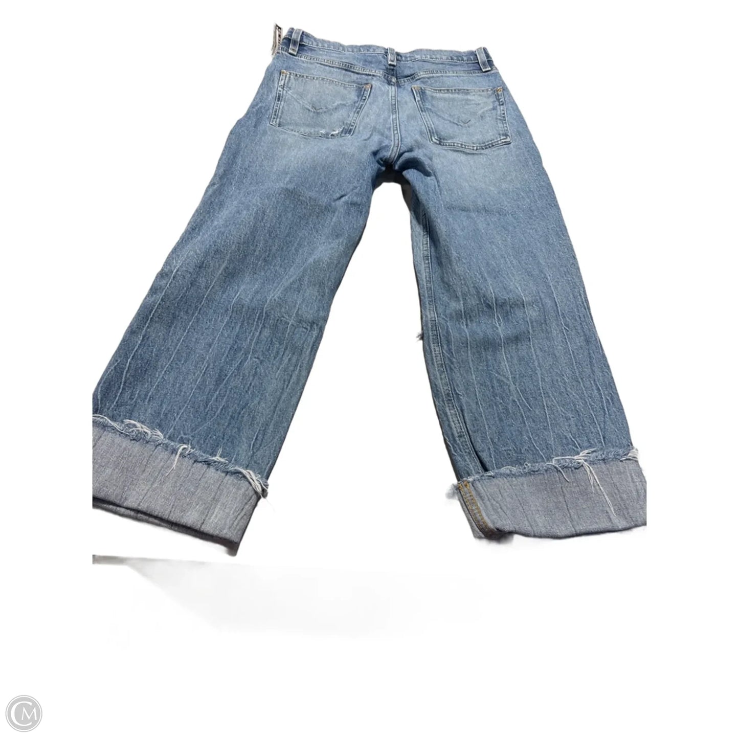 Jeans Wide Leg By Hudson In Blue Denim, Size: 6