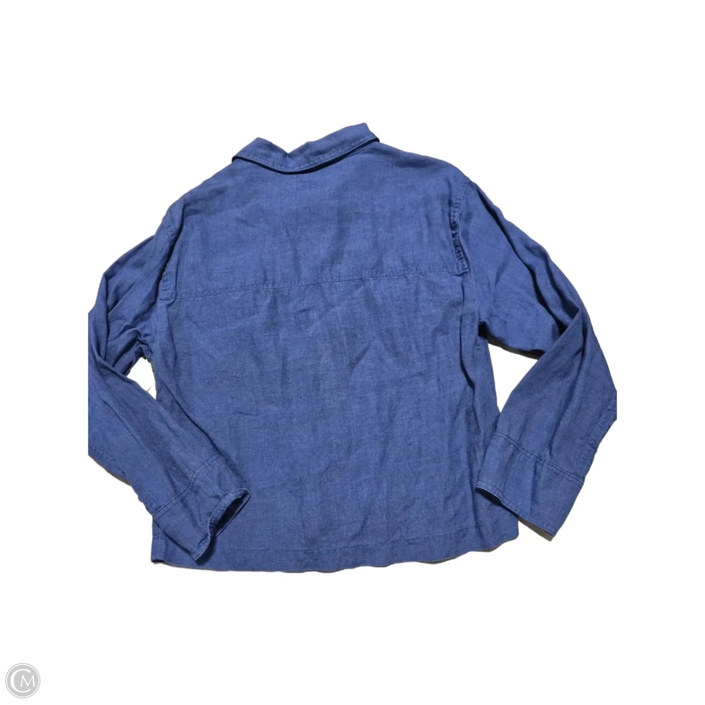 Top Long Sleeve By Rachel Zoe In Blue, Size: M